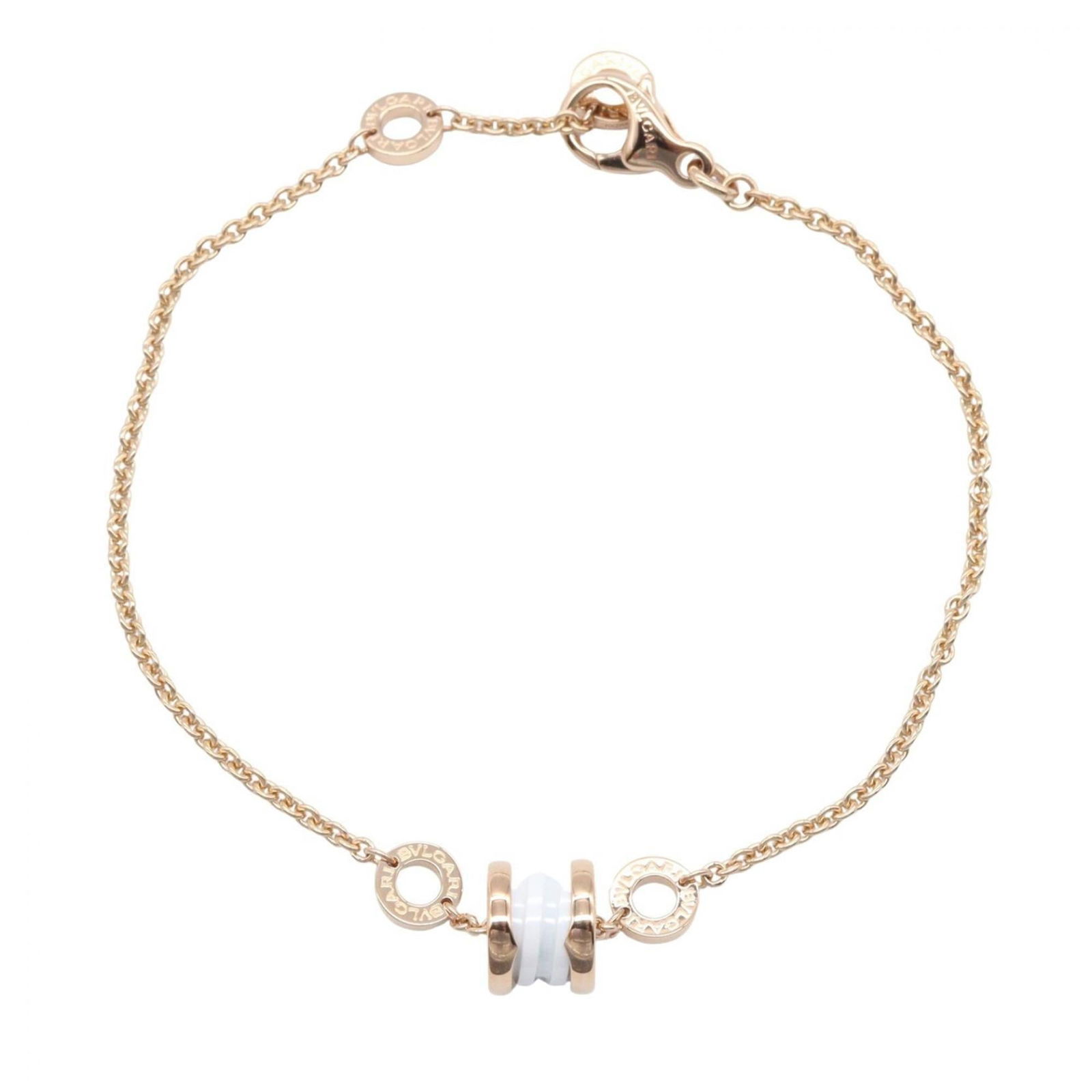 Pink Gold (18K) - Bvlgari Charm Bracelet Ceramic (1 of 8)