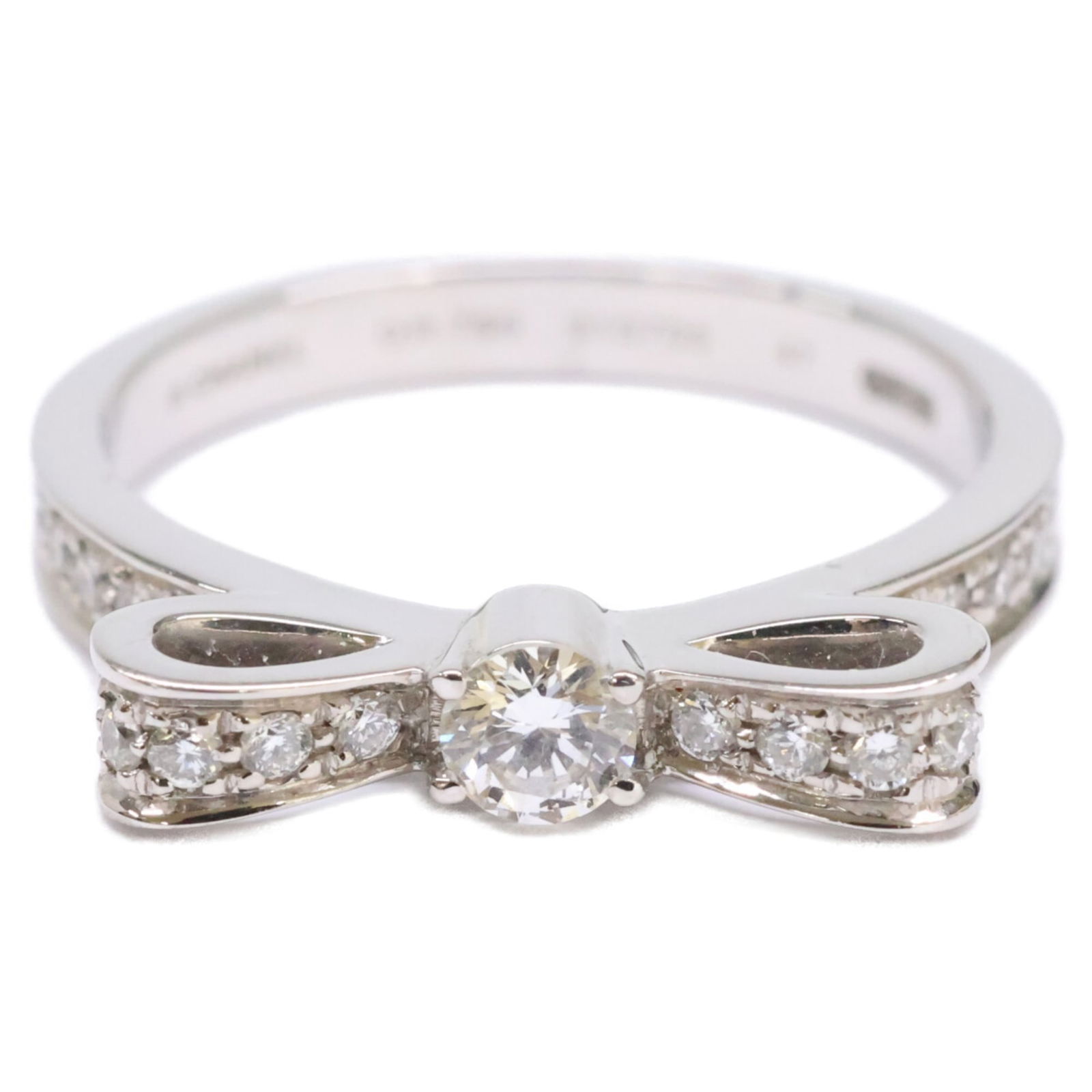 (18K) Chanel Band Ring White Gold (1 of 9)