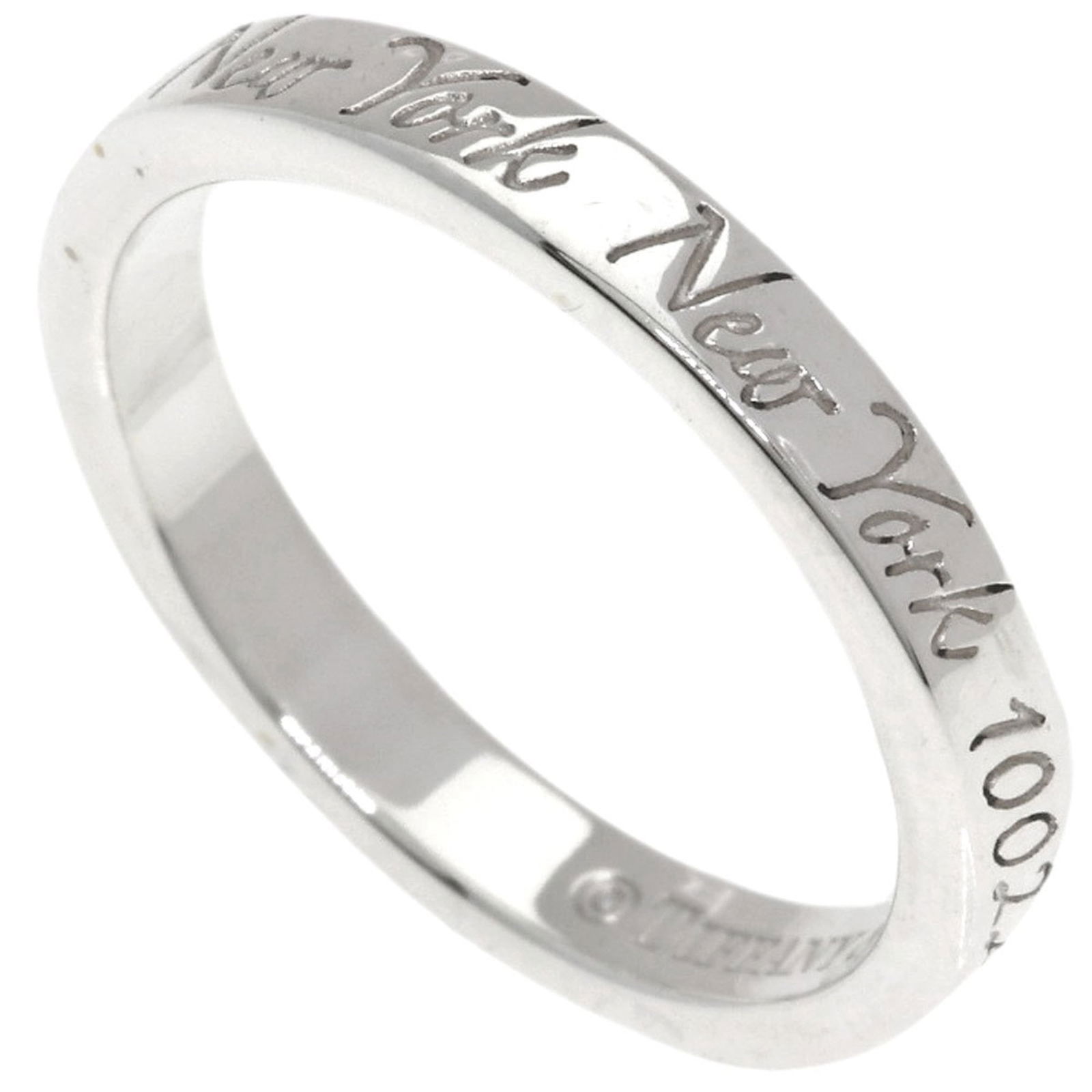 Silver Tiffany Band Ring: Silver Tiffany Band Ring This listing features Silver Tiffany Band Ring. Item specifics are provided below. Item Specifics: Brand: Tiffany Type: Band Ring Gender: Women Material: Silver Us Size: 5.5 C