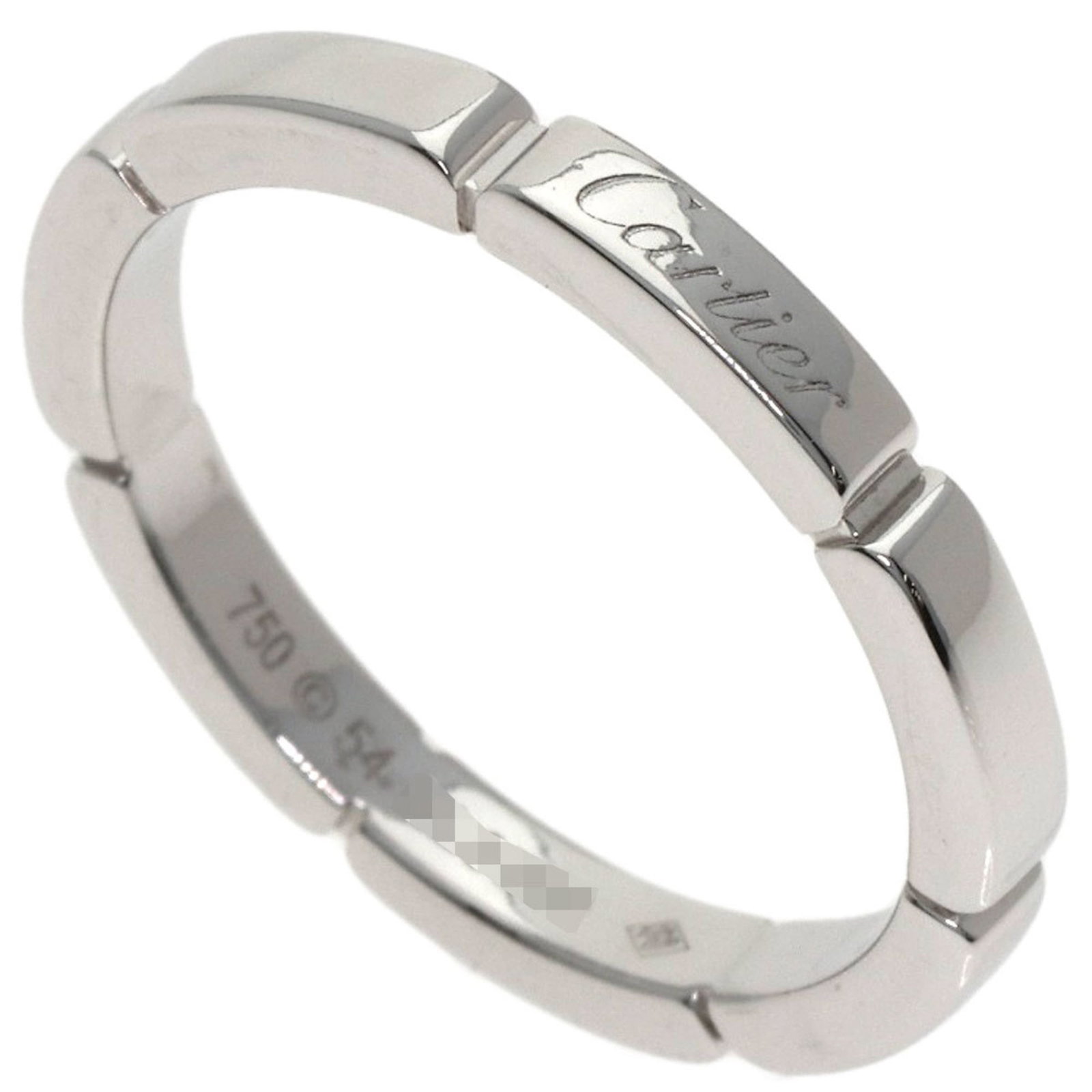 (18K) Cartier Band Ring White Gold: (18K) Cartier Band Ring White Gold This listing features (18K) Cartier Band Ring White Gold. Item specifics are provided below. Item Specifics: Brand: Cartier Type: Band Ring Gender: Women Material: