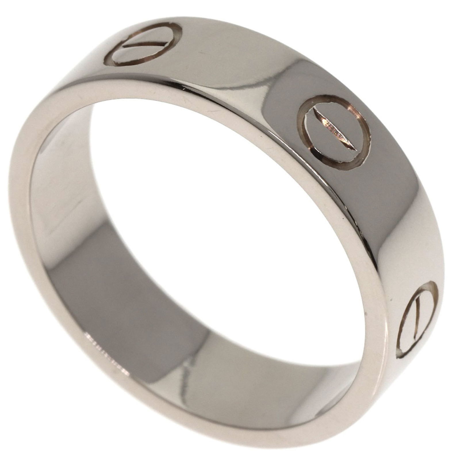 (18K) Cartier Band Ring White Gold: (18K) Cartier Band Ring White Gold This listing features (18K) Cartier Band Ring White Gold. Item specifics are provided below. Item Specifics: Brand: Cartier Type: Band Ring Gender: Women Material: