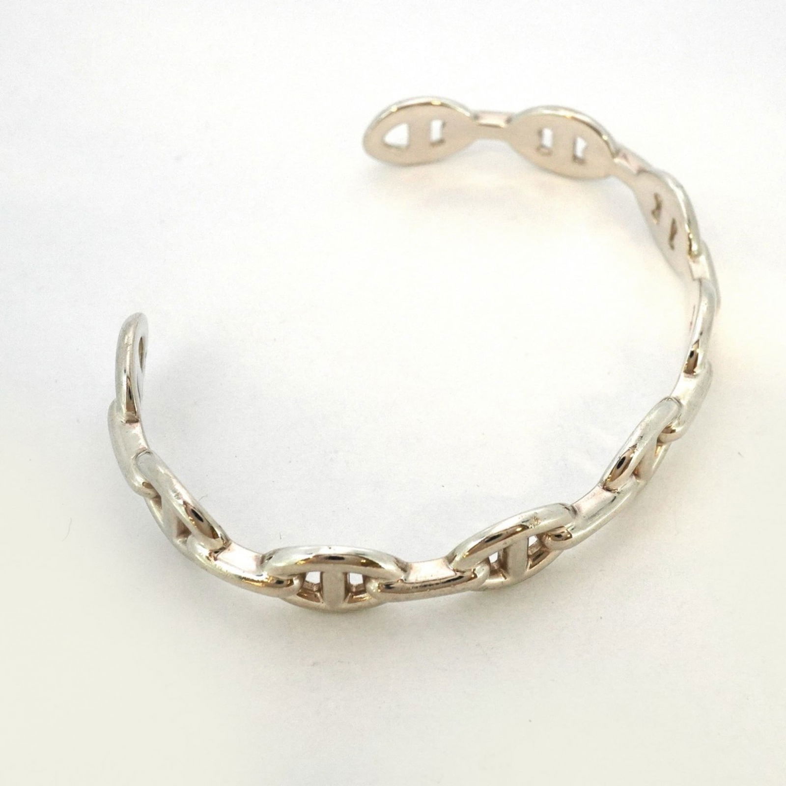 925 Hermes Bangle Silver - 2