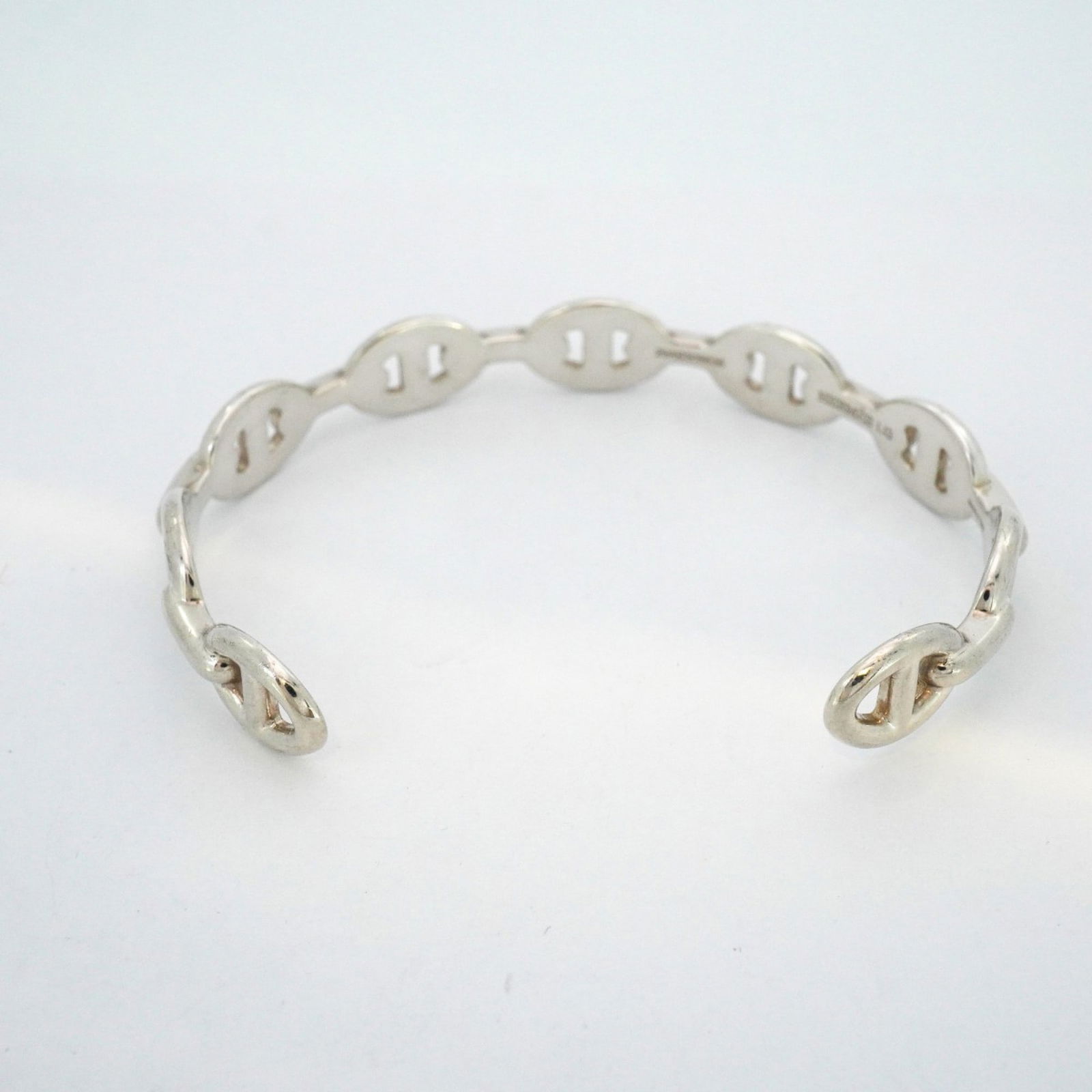 925 Hermes Bangle Silver - 4