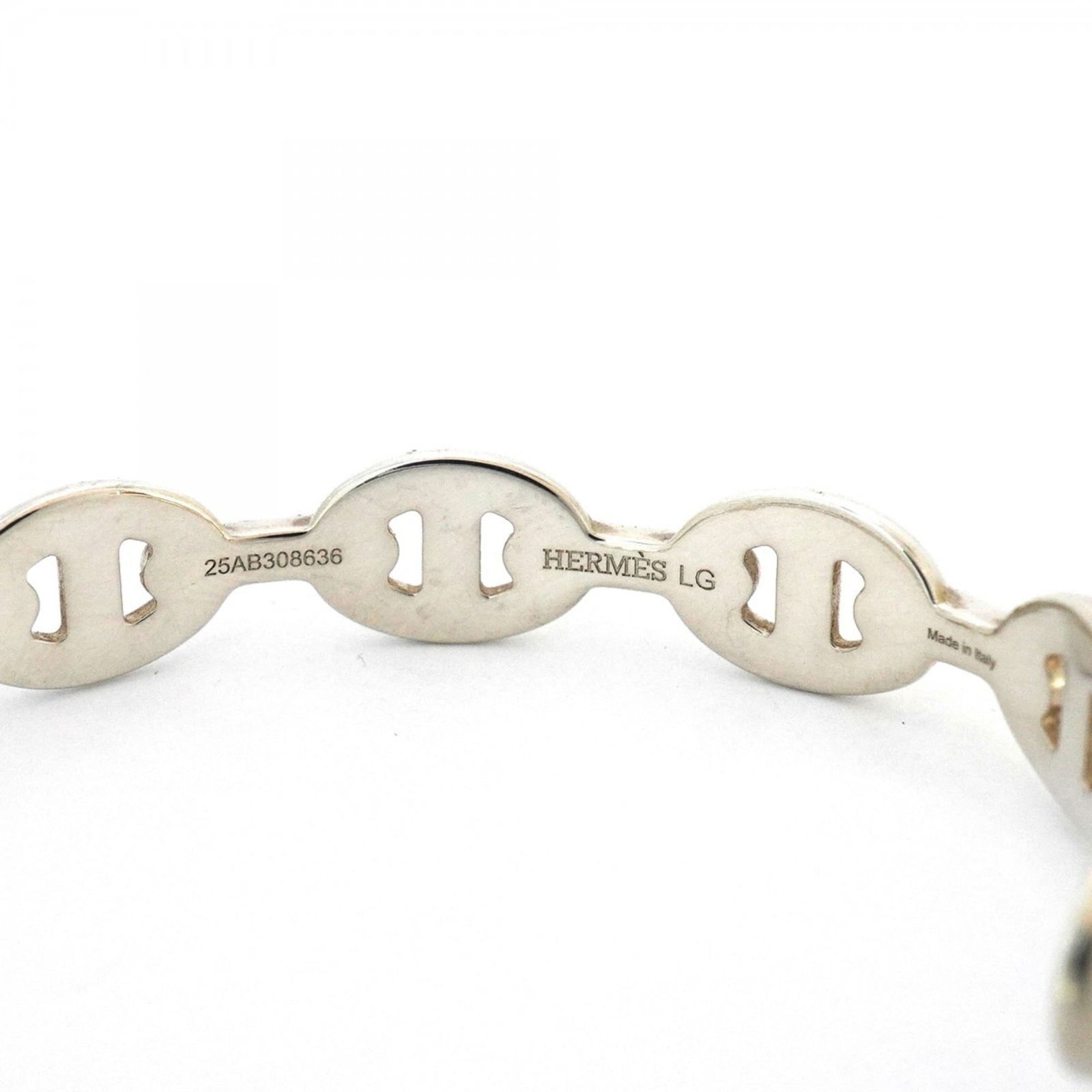 925 Hermes Bangle Silver - 5