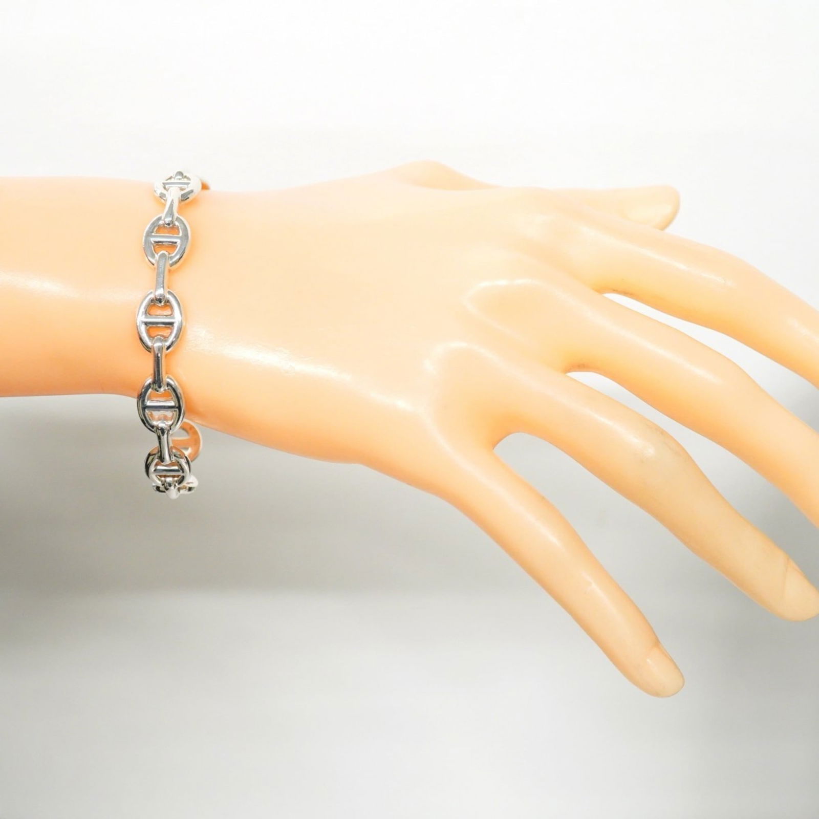 925 Hermes Bangle Silver - 8