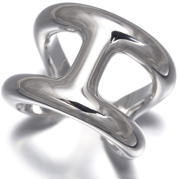 Silver Hermes Ring Osmose Gm Eu51 925 Sterling: Silver Hermes Ring Osmose Gm Eu51 925 Sterling This listing features Silver Hermes Ring Osmose Gm Eu51 925 Sterling. Item specifics are provided below. Item Specifics: Brand: HERMES Metal: Sterling