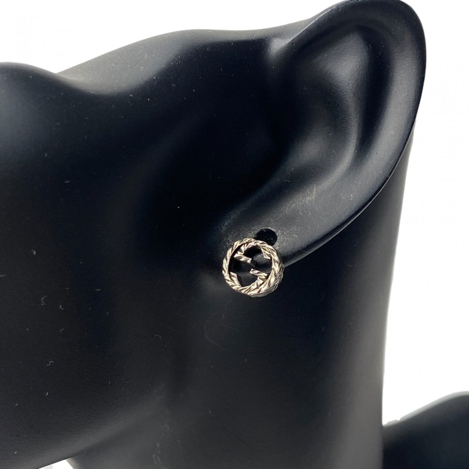 925 Gucci Stud Earrings Silver - 7