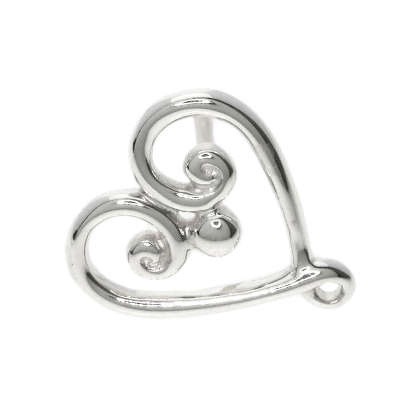 Silver Tiffany Stud Earrings - 5