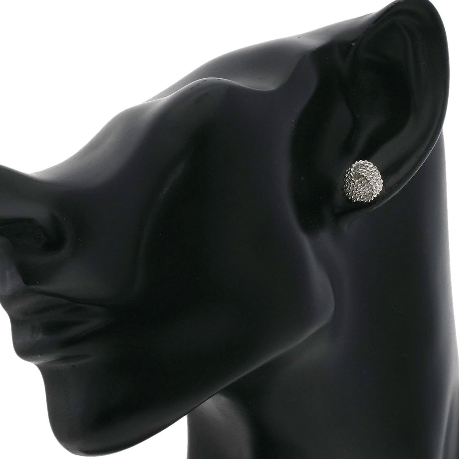 Silver Tiffany Stud Earrings - 5