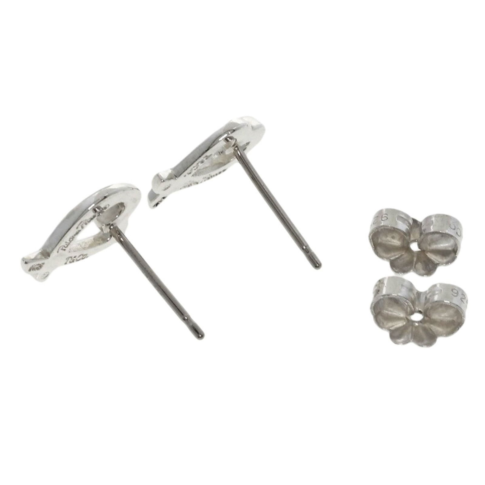 Silver Tiffany Stud Earrings - 2