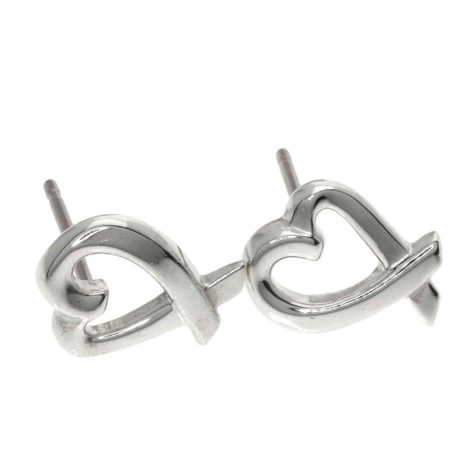 Silver Tiffany Stud Earrings - 7