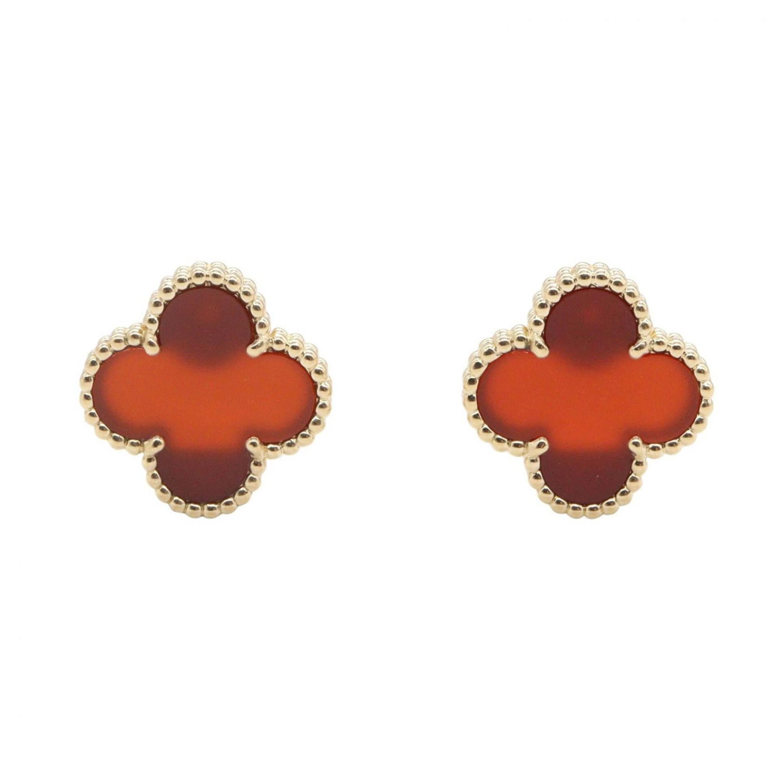 (18K) Van Cleef & Arpels Stud Earrings Yellow Gold: (18K) Van Cleef & Arpels Stud Earrings Yellow Gold This listing features (18K) Van Cleef & Arpels Stud Earrings Yellow Gold. Item specifics are provided below. Item Specifics: Brand: Van Cleef & Arpel