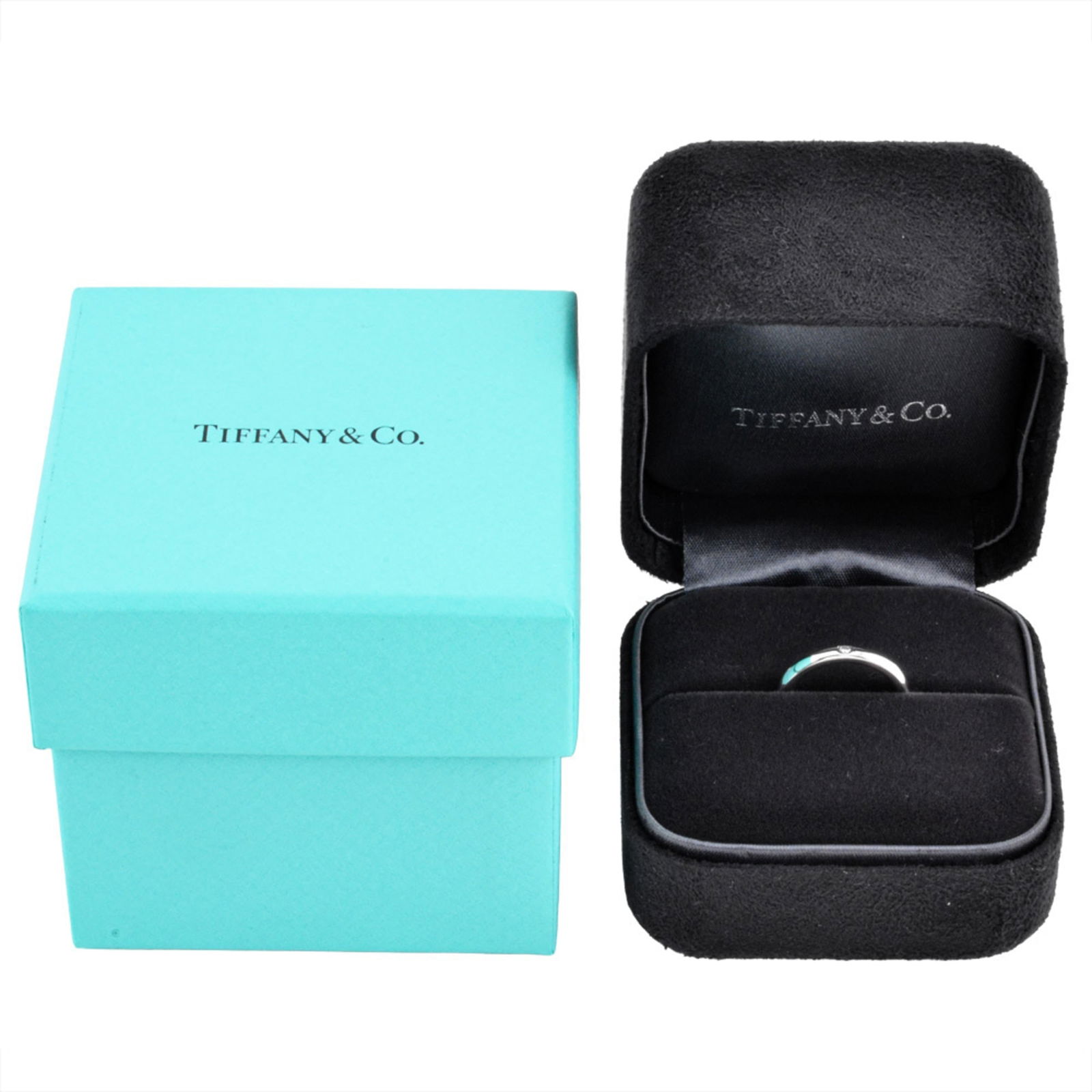 950 Tiffany Band Ring Platinum - 8