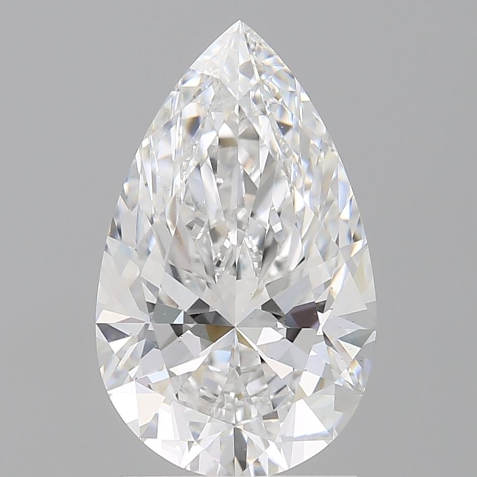 Loose Lab Diamond - IGI Pear 2.08ct E VVS2: Loose Lab Diamond - IGI Pear 2.08ct E VVS2 This listing features Loose Lab Diamond - IGI Pear 2.08ct E VVS2. Item specifics are provided below. Item Specifics: Source: This Is A Real Diamond Grown