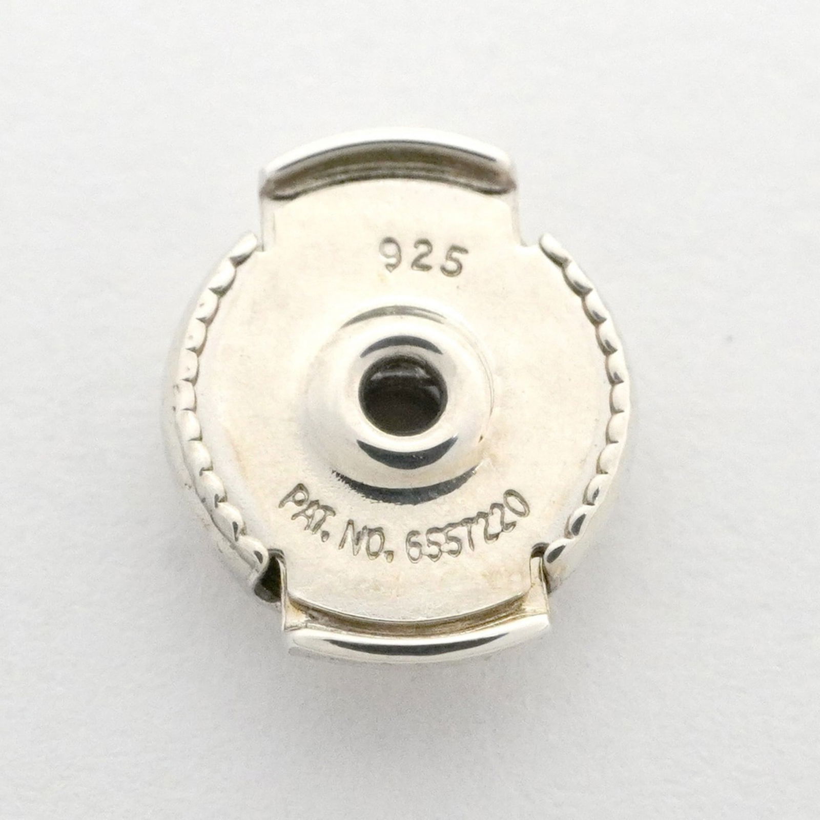 925 Hermes Stud Earrings Silver - 7