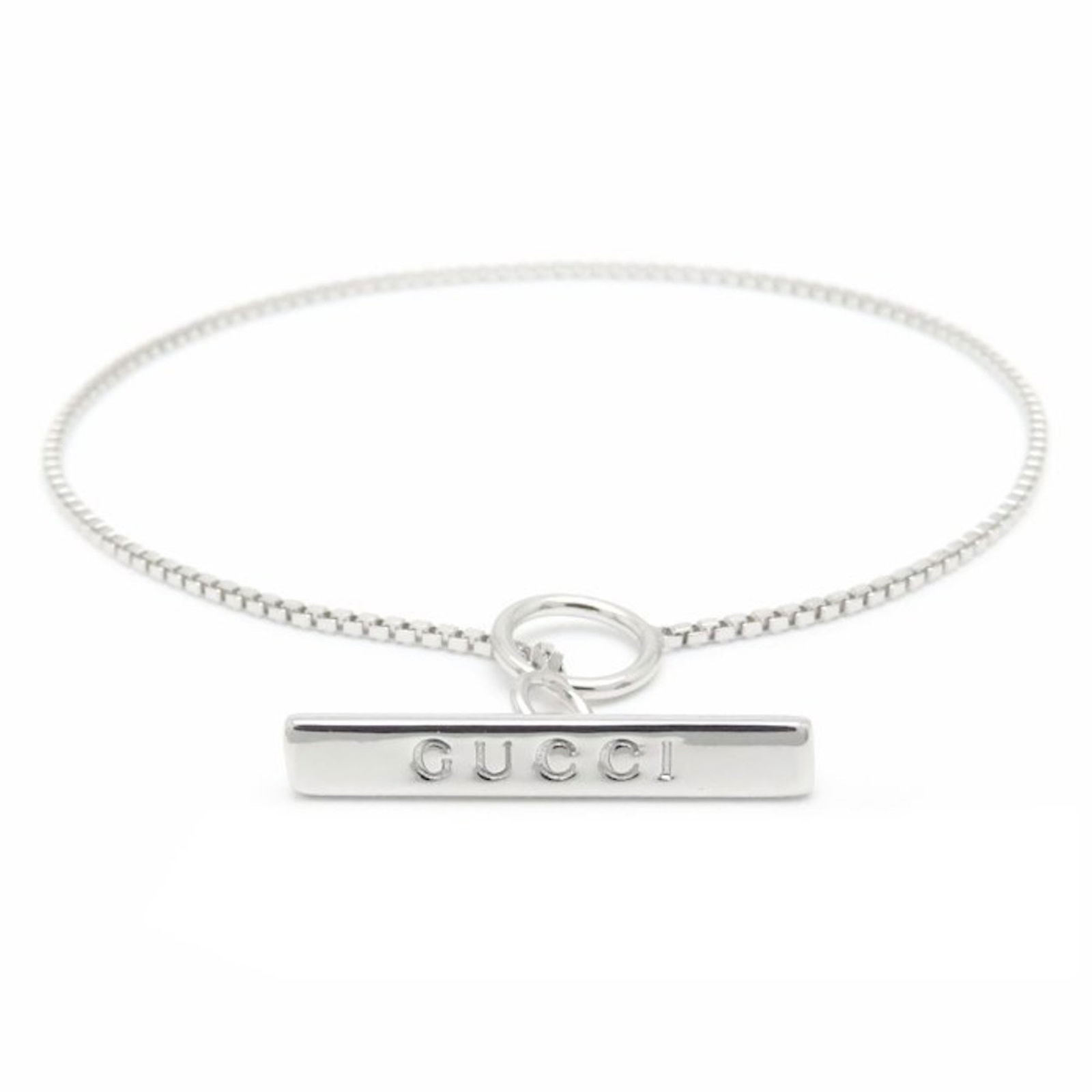 (18K) Gucci Charm Bracelet White Gold: (18K) Gucci Charm Bracelet White Gold This listing features (18K) Gucci Charm Bracelet White Gold. Item specifics are provided below. Item Specifics: Brand: Gucci Type: Charm Bracelet Gender: Women Ma