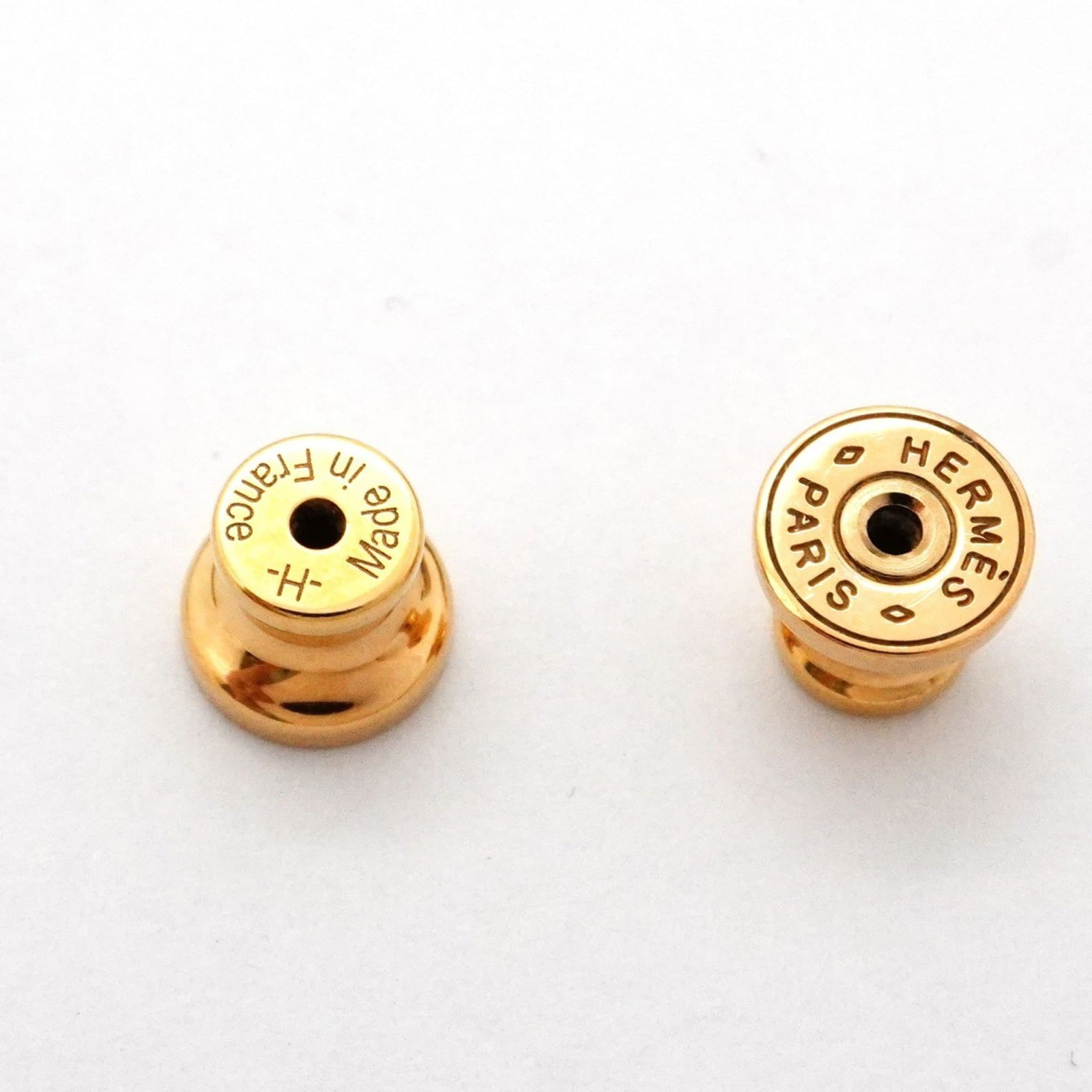 Plating Hermes Stud Earrings Gold - 4