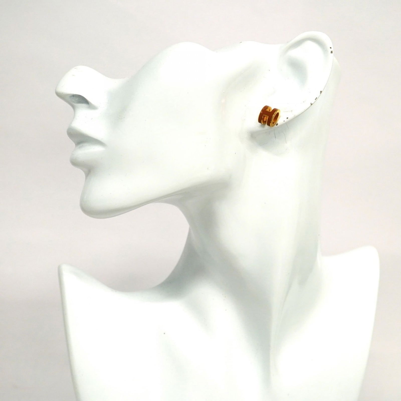 Plating Hermes Stud Earrings Gold - 6