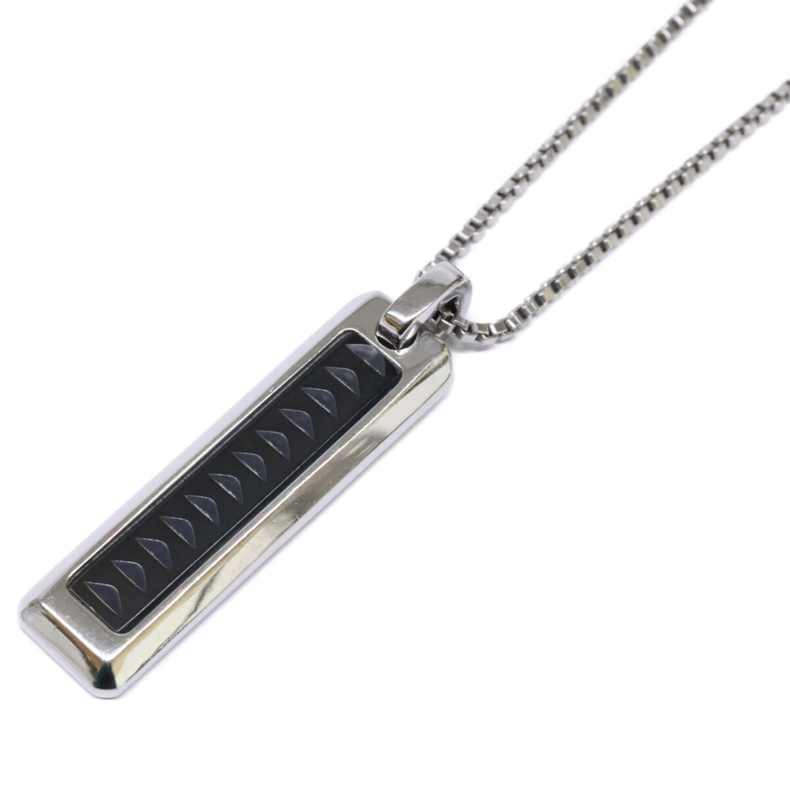 Black TIFFANY & Co. Tiffany STEEL Ti Paloma Caliper Necklace in Silver and: Black TIFFANY & Co. Tiffany STEEL Ti Paloma Caliper Necklace in Silver and This listing features Black TIFFANY & Co. Tiffany STEEL Ti Paloma Caliper Necklace in Silver and. Item specifics are