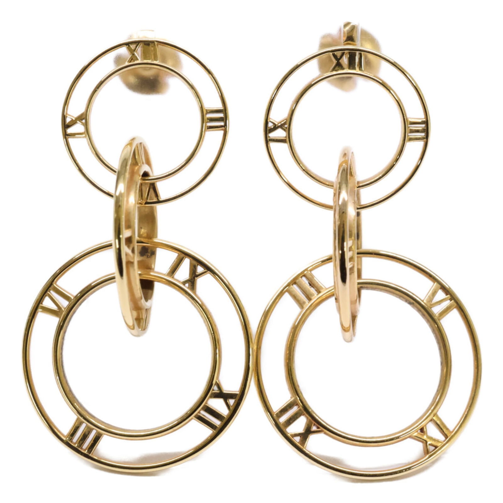 (18K) Tiffany Drop Earrings Gold: (18K) Tiffany Drop Earrings Gold This listing features (18K) Tiffany Drop Earrings Gold. Item specifics are provided below. Item Specifics: Brand: Tiffany Type: Drop Earrings Gender: Women Material: