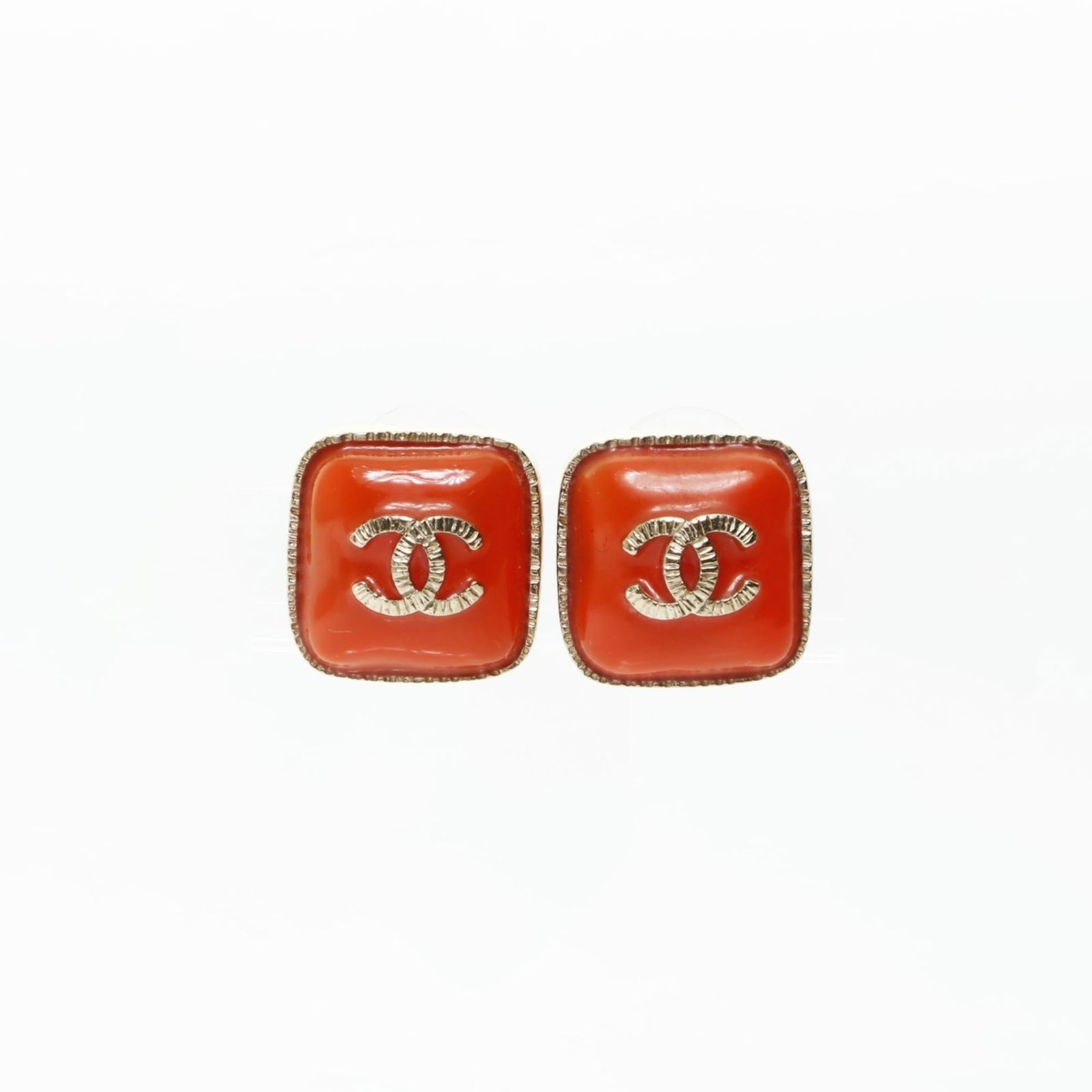 Earrings Chanel Stud: Earrings Chanel Stud This listing features Earrings Chanel Stud. Item specifics are provided below. Item Specifics: Brand: Chanel Type: Stud Earrings Gender: Women Color: Orange Size (Hxwxd): 11.00mm