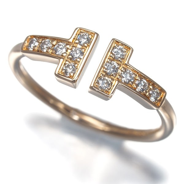 Gold Tiffany&Co. Ring Diamond Tiffany T Wire Us4.25-4.5 18K 750 Rose: Gold Tiffany&Co. Ring Diamond Tiffany T Wire Us4.25-4.5 18K 750 Rose This listing features Gold Tiffany&Co. Ring Diamond Tiffany T Wire Us4.25-4.5 18K 750 Rose. Item specifics are provided below. 