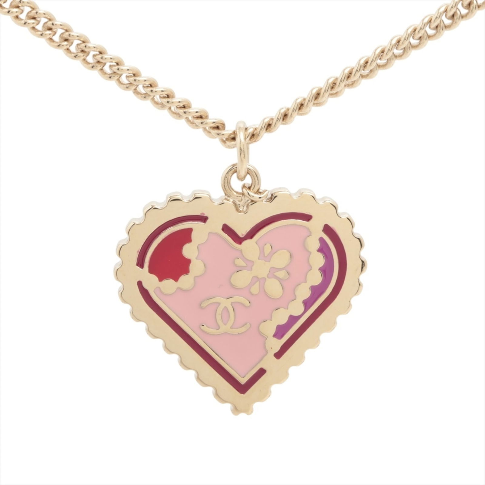 Gold CHANEL 05P 2005 Heart Coco Mark Pendant Necklace in: Gold CHANEL 05P 2005 Heart Coco Mark Pendant Necklace in This listing features Gold CHANEL 05P 2005 Heart Coco Mark Pendant Necklace in. Item specifics are provided below. Item Specifics: Brand: