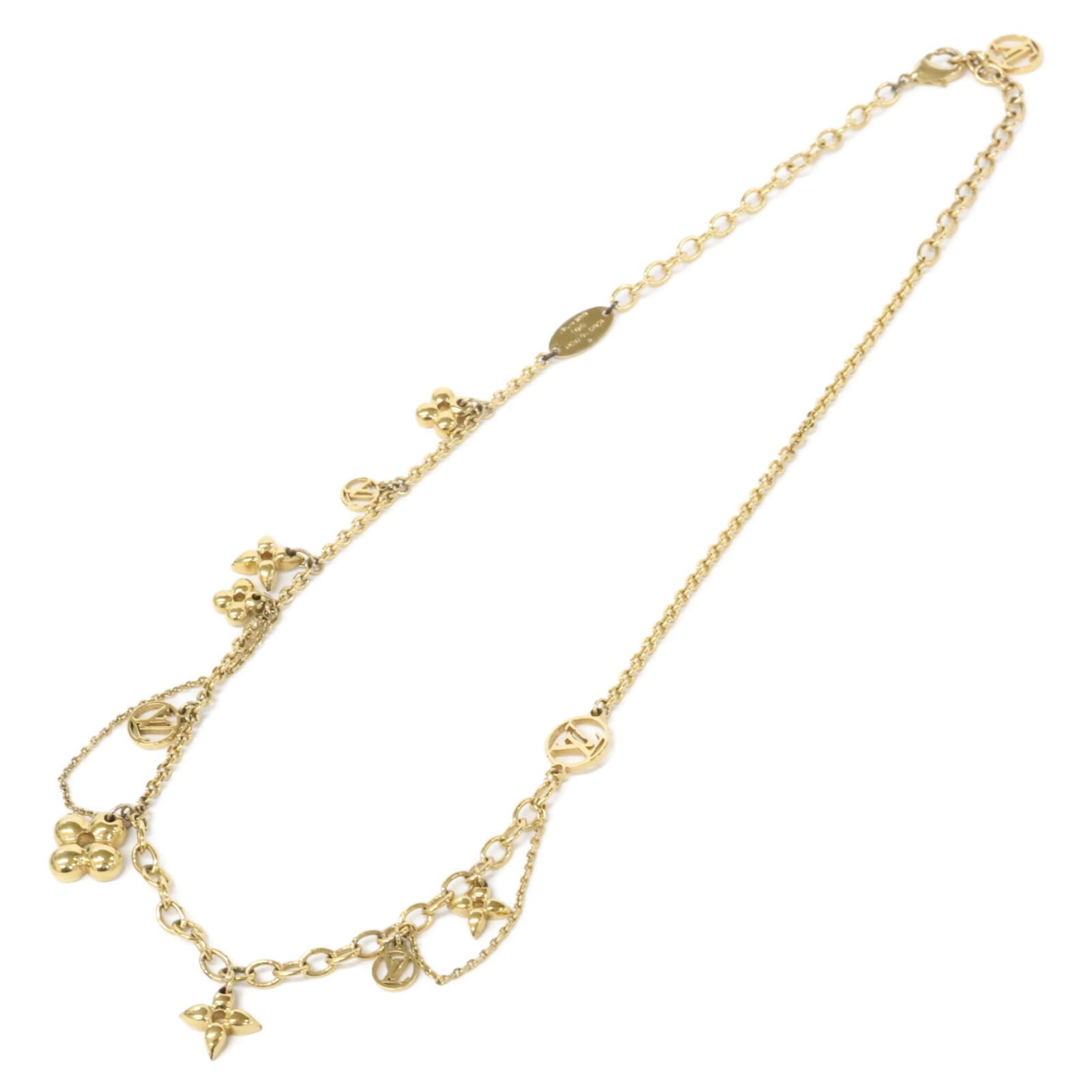M64855 - LOUIS VUITTON Louis Vuitton 2021 GP Collier Blooming Necklace - Gold - Women's: M64855 - LOUIS VUITTON Louis Vuitton 2021 GP Collier Blooming Necklace - Gold - Women's This listing features M64855 - LOUIS VUITTON Louis Vuitton 2021 GP Collier Blooming Necklace - Gold - Women's. I