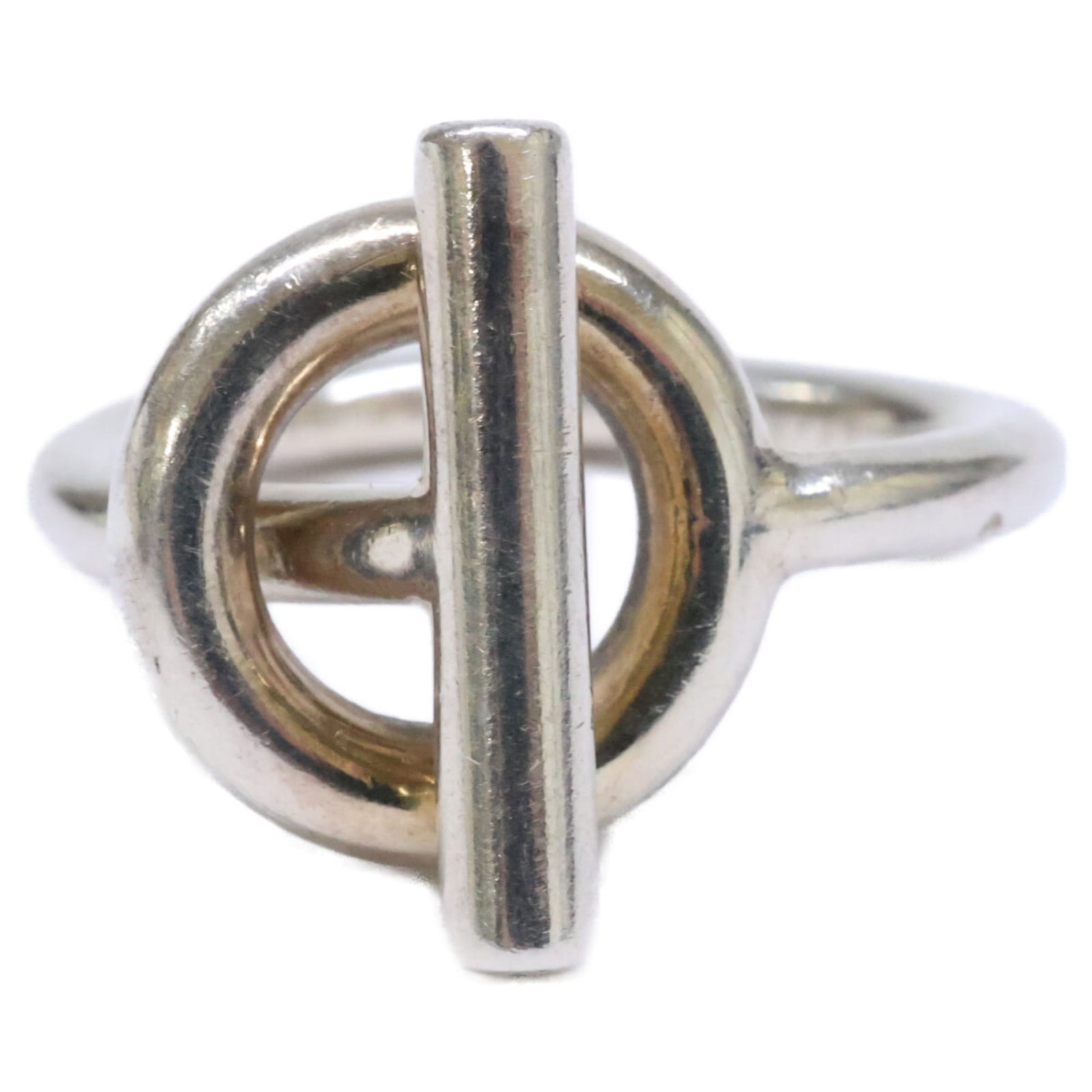 925 Hermes Band Ring Silver (1 of 10)