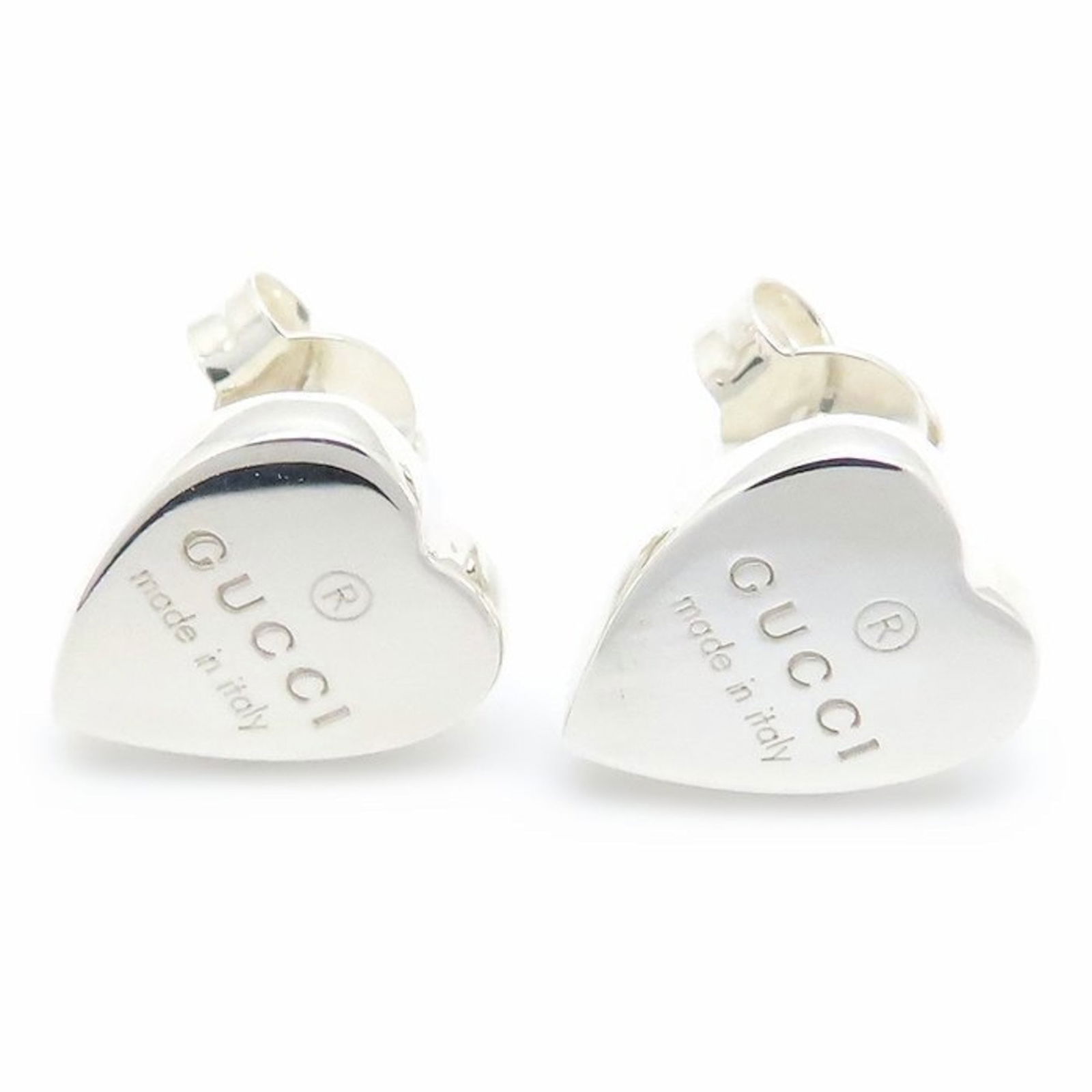 925 Gucci Stud Earrings Silver - 2