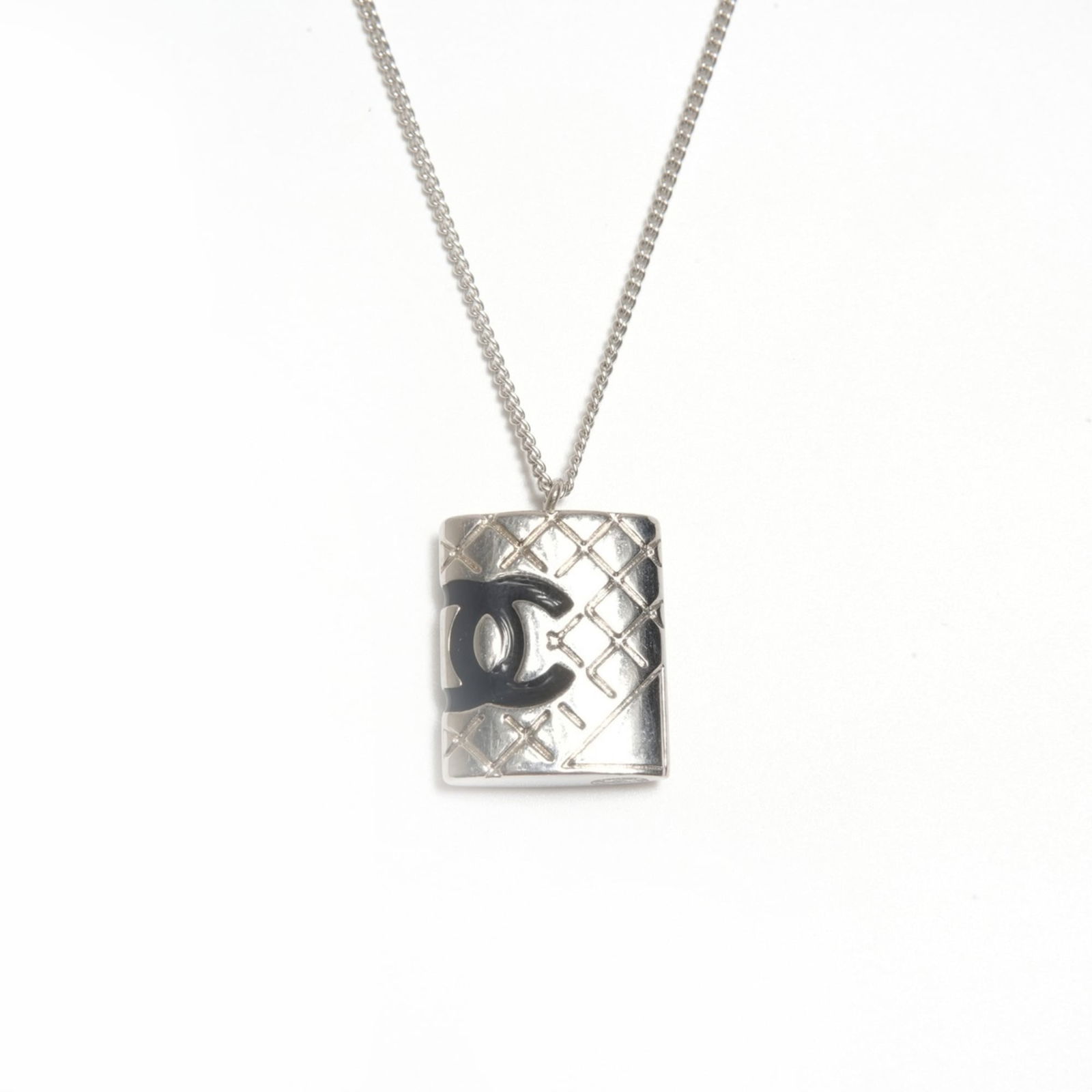 Silver CHANEL 05 C 2005 Coco Mark Cambon Line Necklace: Silver CHANEL 05 C 2005 Coco Mark Cambon Line Necklace This listing features Silver CHANEL 05 C 2005 Coco Mark Cambon Line Necklace. Item specifics are provided below. Item Specifics: Brand: Chanel Ne
