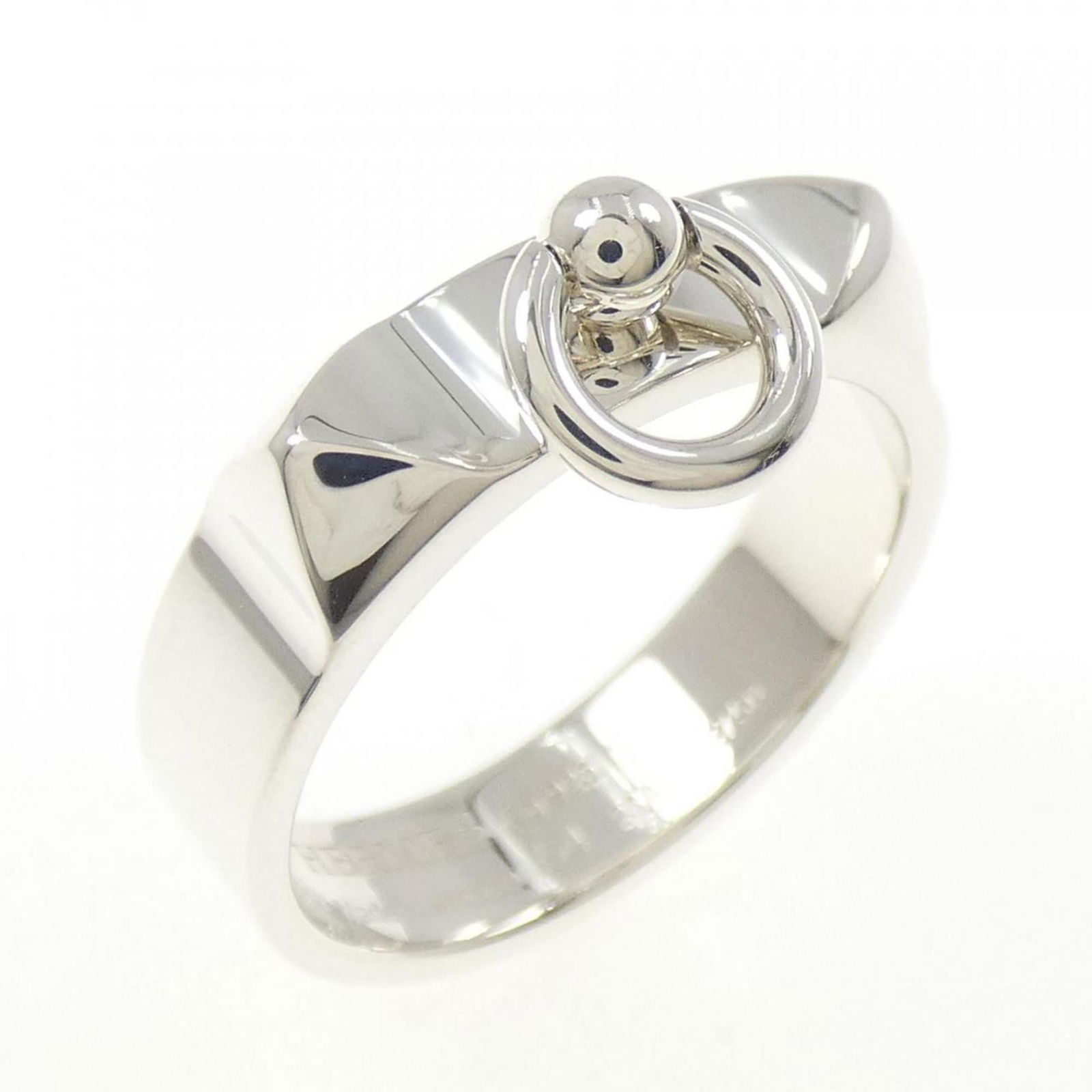 925 Hermes Band Ring Silver (1 of 5)