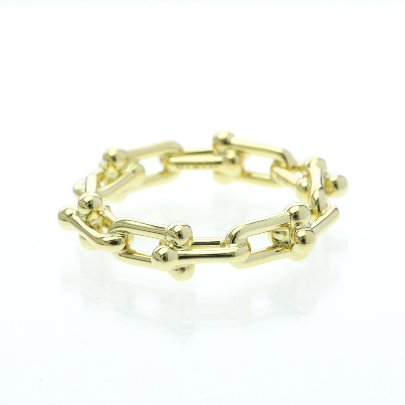 (18K) Tiffany Band Ring Yellow Gold (1 of 11)