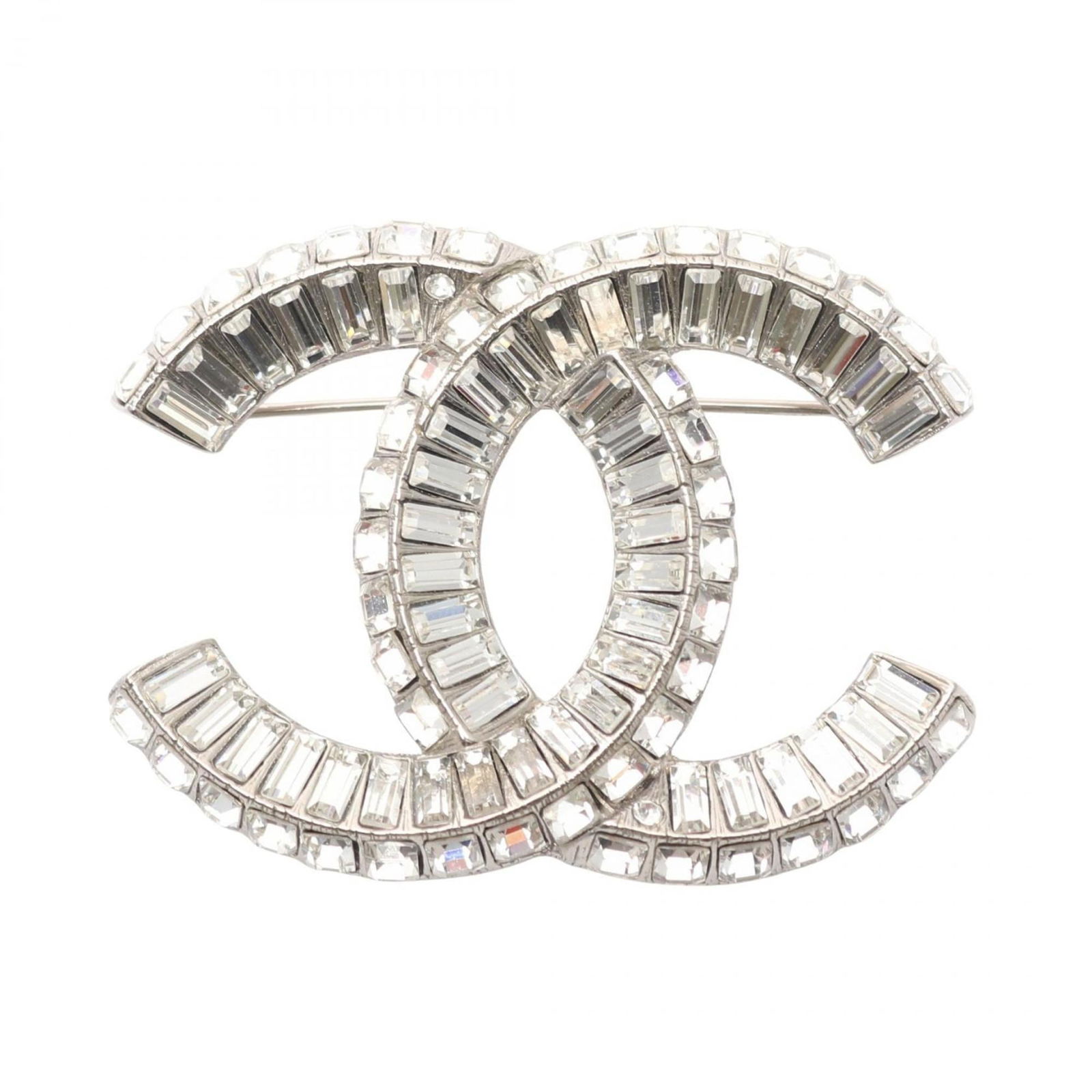Steel Chanel Brooch Stainless: Steel Chanel Brooch Stainless This listing features Steel Chanel Brooch Stainless. Item specifics are provided below. Item Specifics: Brand: Chanel Type: Brooch Gender: Women Material: Stainless Steel