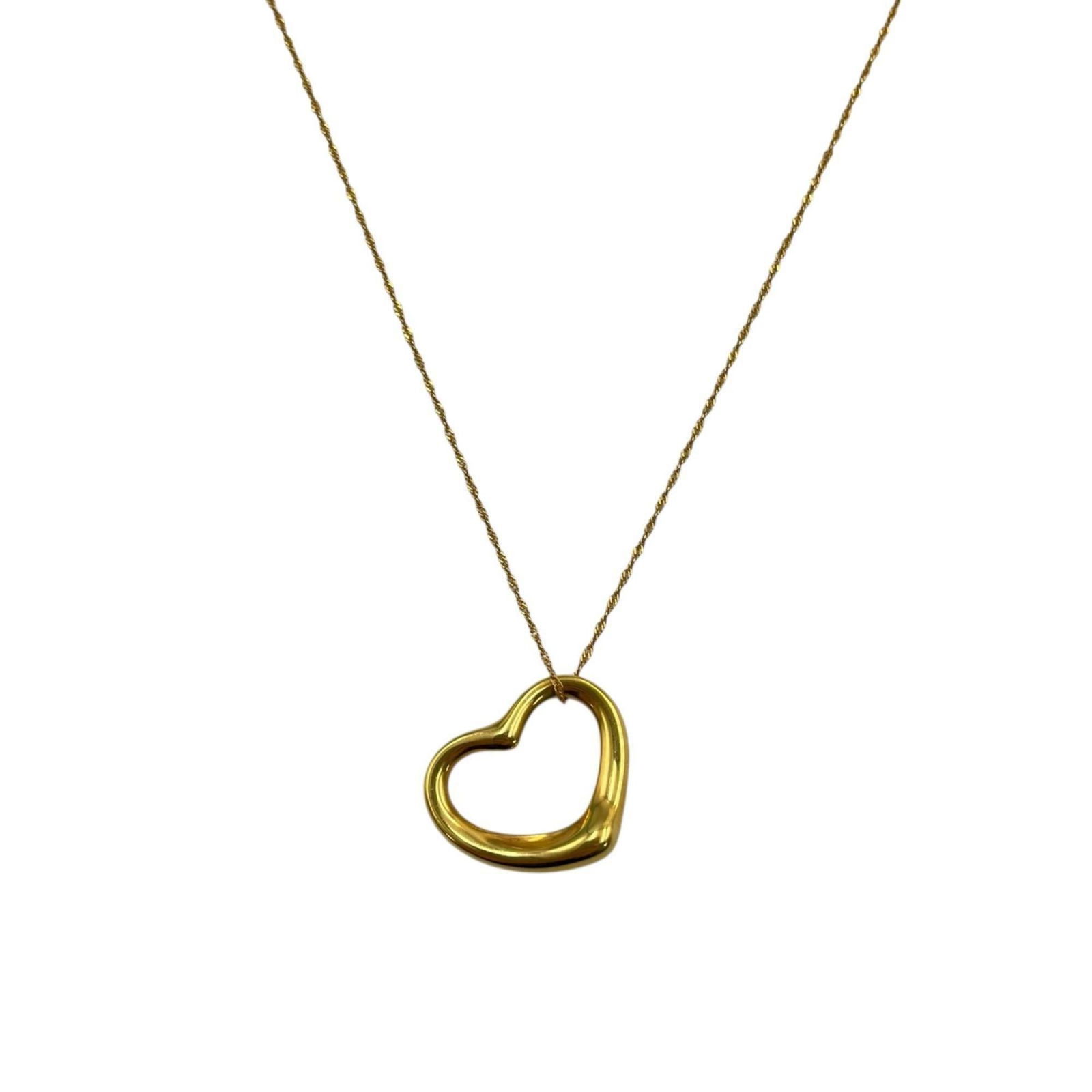 Women Tiffany & Co. Open Heart Necklace in 18K Yellow Gold for: Women Tiffany & Co. Open Heart Necklace in 18K Yellow Gold for This listing features Women Tiffany & Co. Open Heart Necklace in 18K Yellow Gold for. Item specifics are provided below. Item