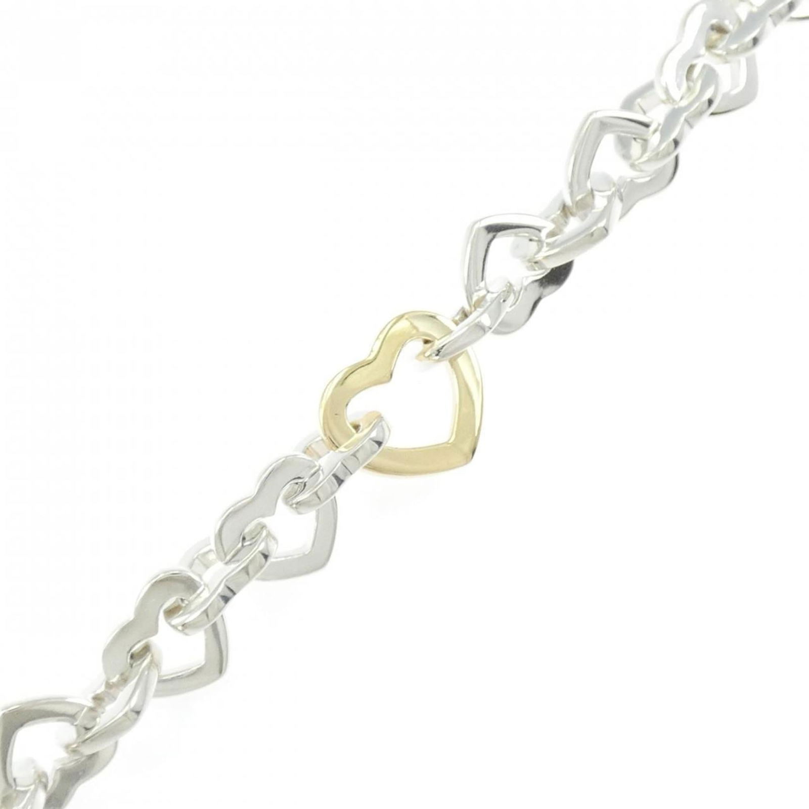 Yellow Gold (18K) - Tiffany Link Bracelet Silver 925 (1 of 3)