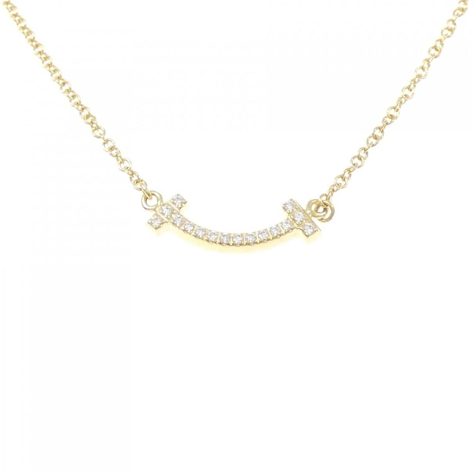 Necklace Tiffany T Smile Mini: Necklace Tiffany T Smile Mini This listing features Necklace Tiffany T Smile Mini. Item specifics are provided below. Item Specifics: Brand: Tiffany Necklace Type: Necklace Pendant Type: Pendant