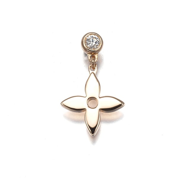 Gold Louis Vuitton Single Earring Idylle Blossom 18K 750 Rose: Gold Louis Vuitton Single Earring Idylle Blossom 18K 750 Rose This listing features Gold Louis Vuitton Single Earring Idylle Blossom 18K 750 Rose. Item specifics are provided below. Item Specifics: Br