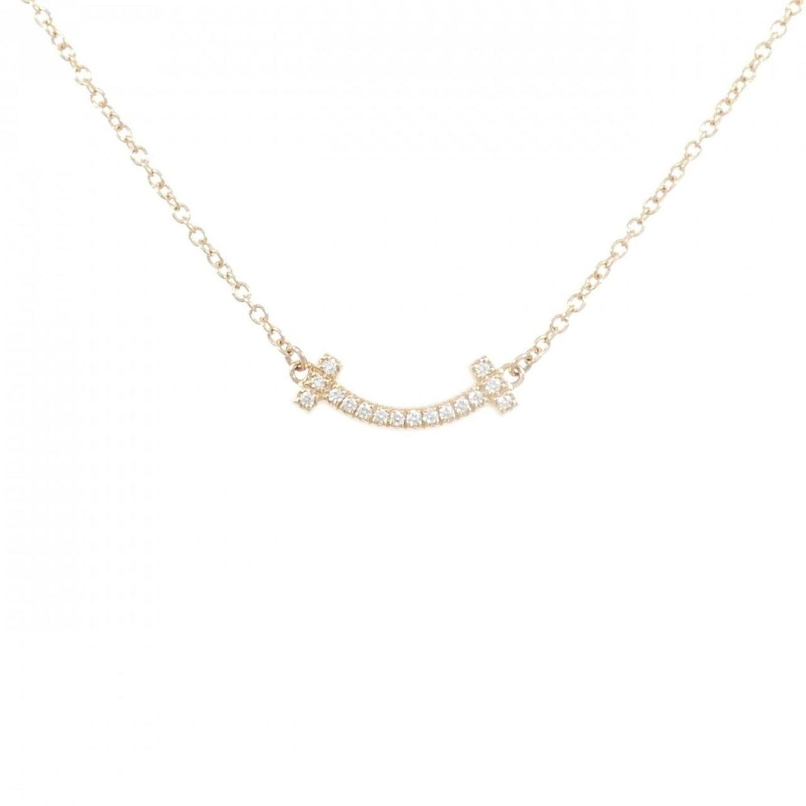 Necklace Tiffany T Smile Mini: Necklace Tiffany T Smile Mini This listing features Necklace Tiffany T Smile Mini. Item specifics are provided below. Item Specifics: Brand: Tiffany Necklace Type: Necklace Pendant Type: Pendant Gende