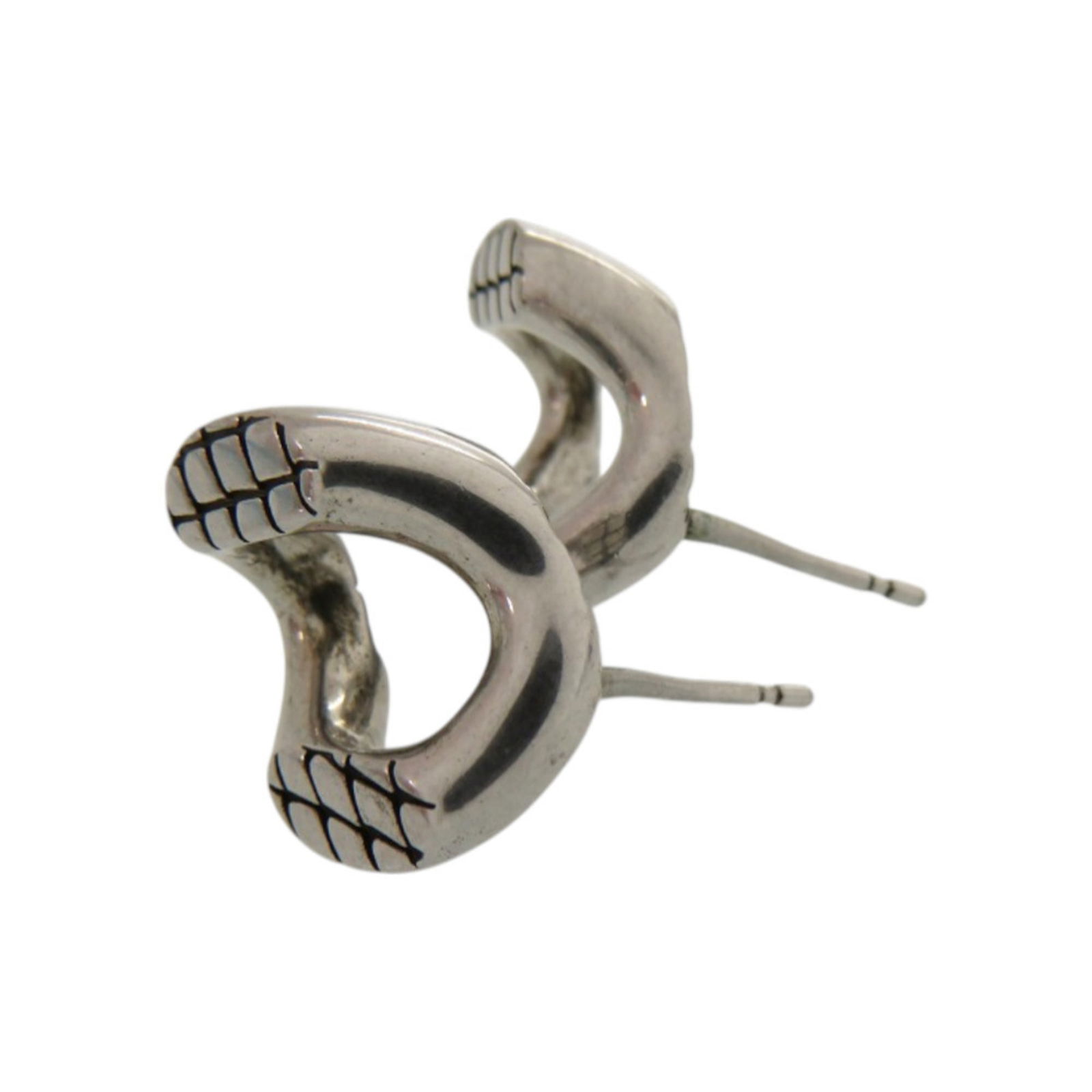 Metal Celine Stud Earrings - 5