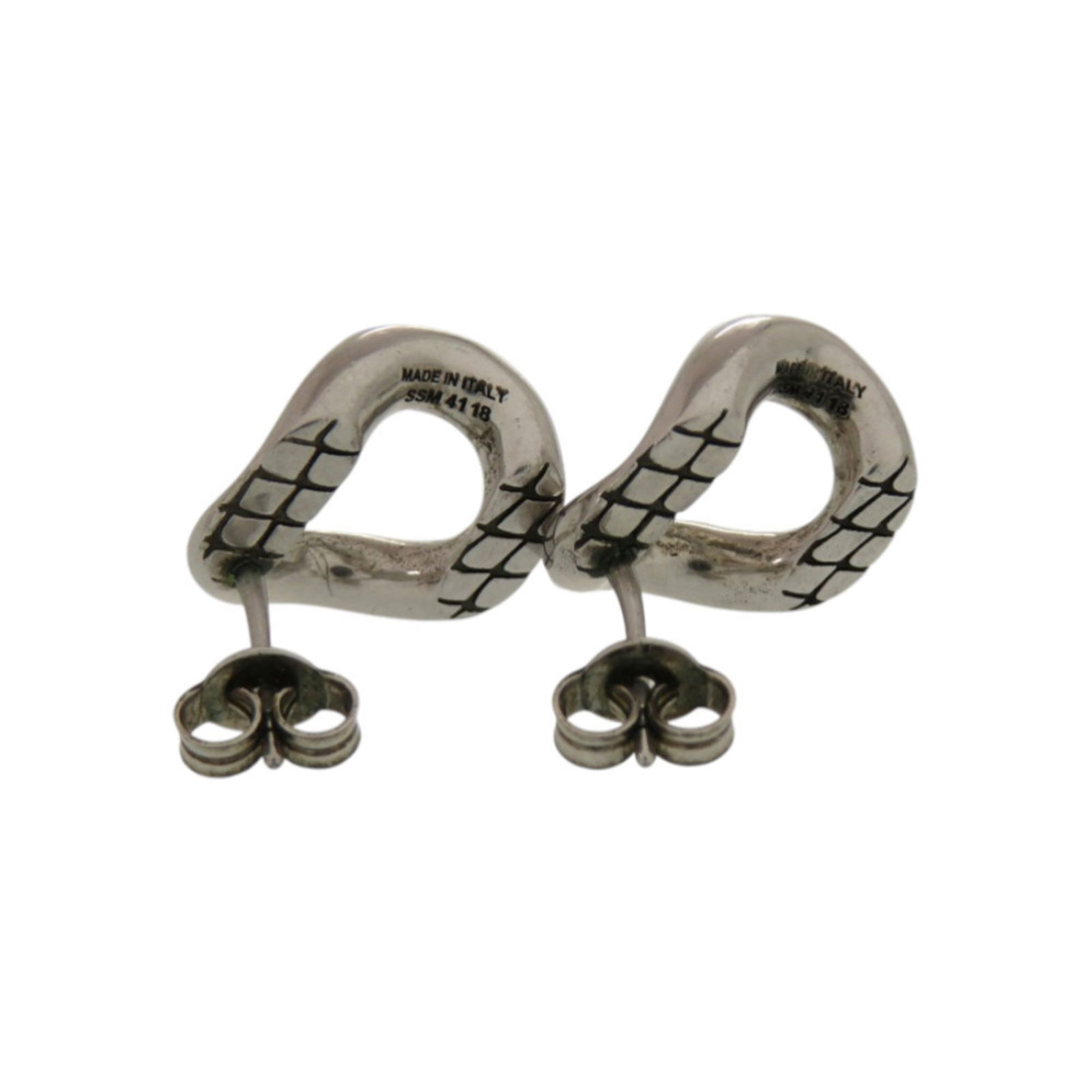 Metal Celine Stud Earrings - 6