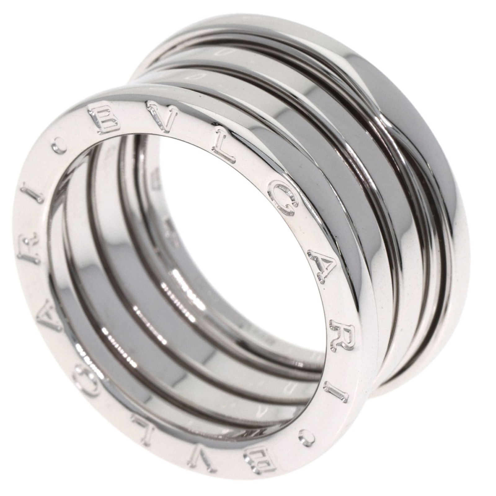 (18K) Bvlgari Band Ring White Gold: (18K) Bvlgari Band Ring White Gold This listing features (18K) Bvlgari Band Ring White Gold. Item specifics are provided below. Item Specifics: Brand: Bvlgari Type: Band Ring Gender: Women Material: W