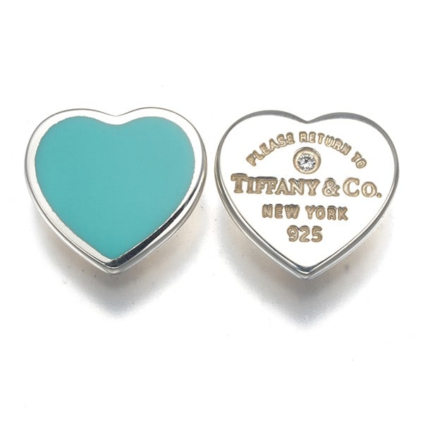 Enamel Tiffany&Co. Earrings Diamond Return To Tiffany Silver 925/: Enamel Tiffany&Co. Earrings Diamond Return To Tiffany Silver 925/ This listing features Enamel Tiffany&Co. Earrings Diamond Return To Tiffany Silver 925/. Item specifics are provided below. Item Speci