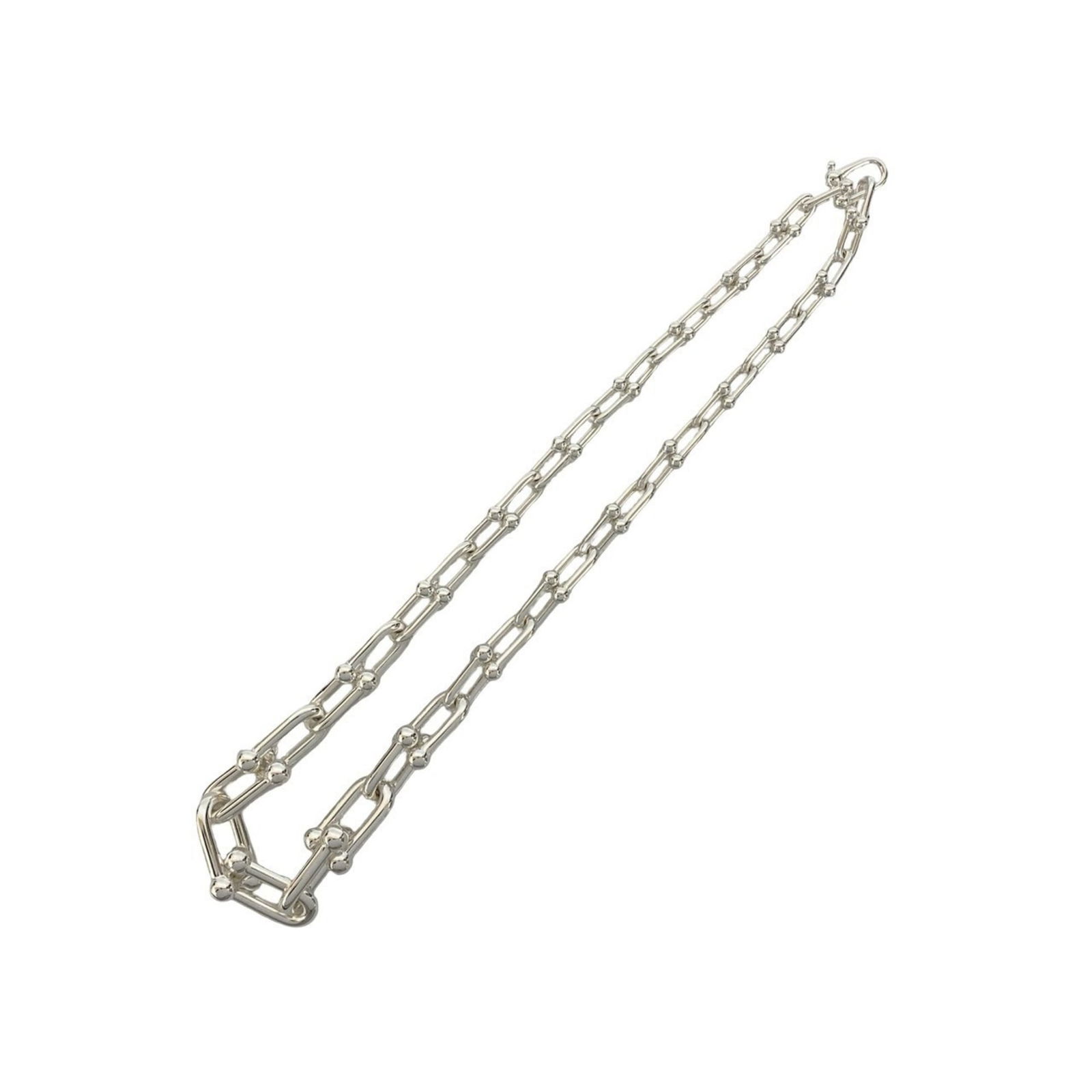 94847 TIFFANY & Co. Tiffany HardWear Graduated Link Necklace with 925 Sterling Silver Chain (1 of 5)