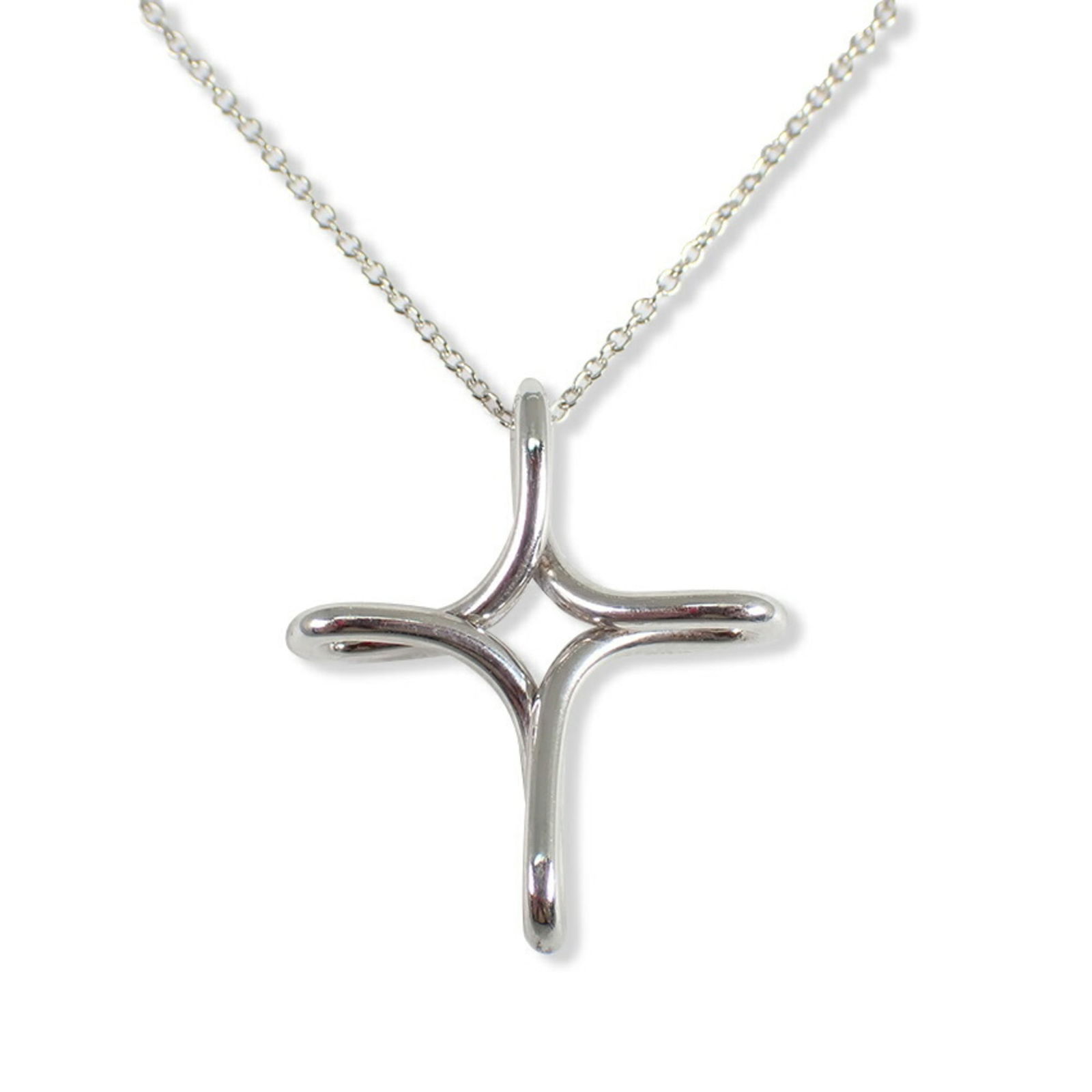 necklace TIFFANY 925 cross: necklace TIFFANY 925 cross This listing features necklace TIFFANY 925 cross. Item specifics are provided below. Item Specifics: Brand: Tiffany Necklace Type: Necklace Gender: Women Material: Sterling