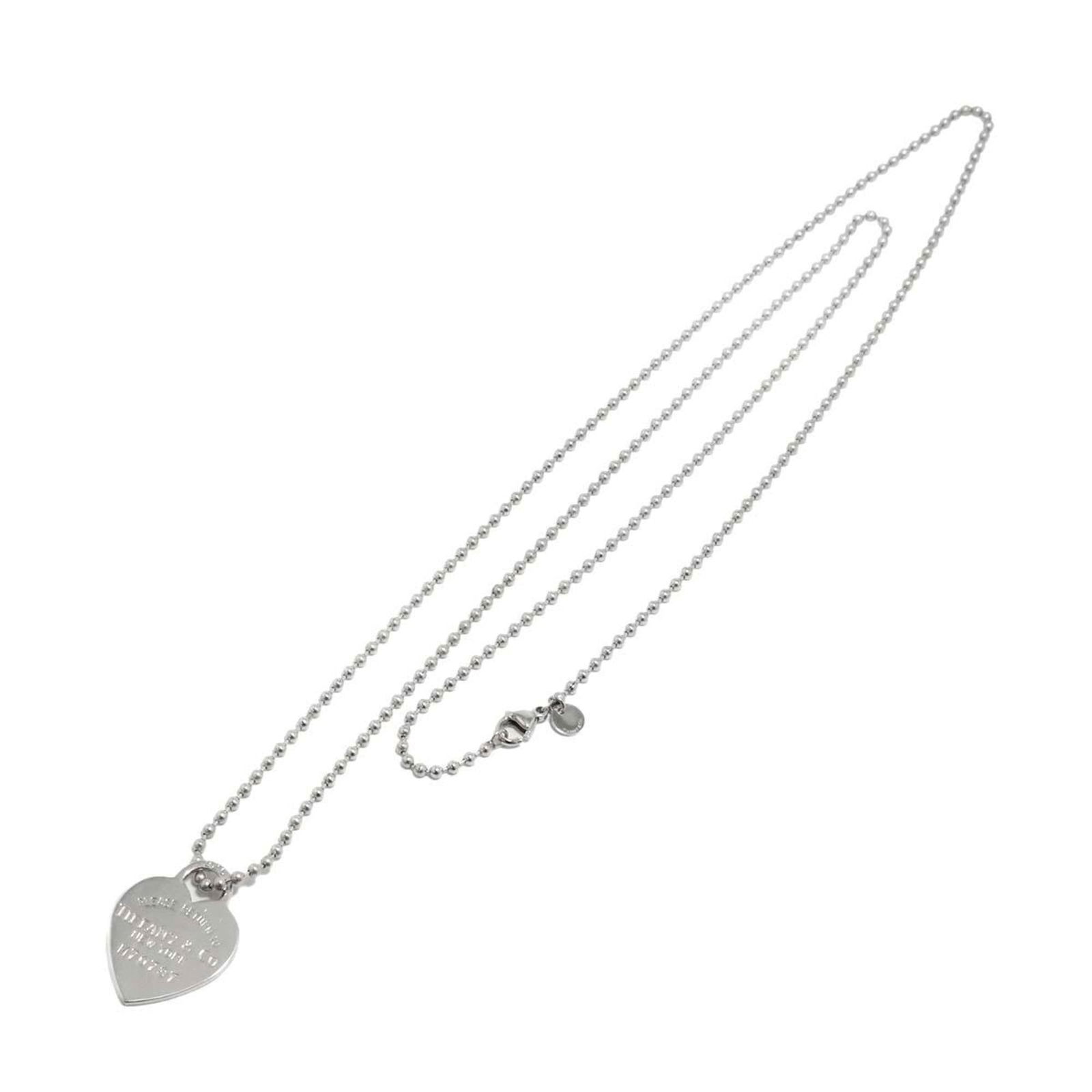 925 Sterling Silver - Tiffany & Co. Return to Long Necklace - 87cm: 925 Sterling Silver - Tiffany & Co. Return to Long Necklace - 87cm This listing features 925 Sterling Silver - Tiffany & Co. Return to Long Necklace - 87cm. Item specifics are provided below. Item