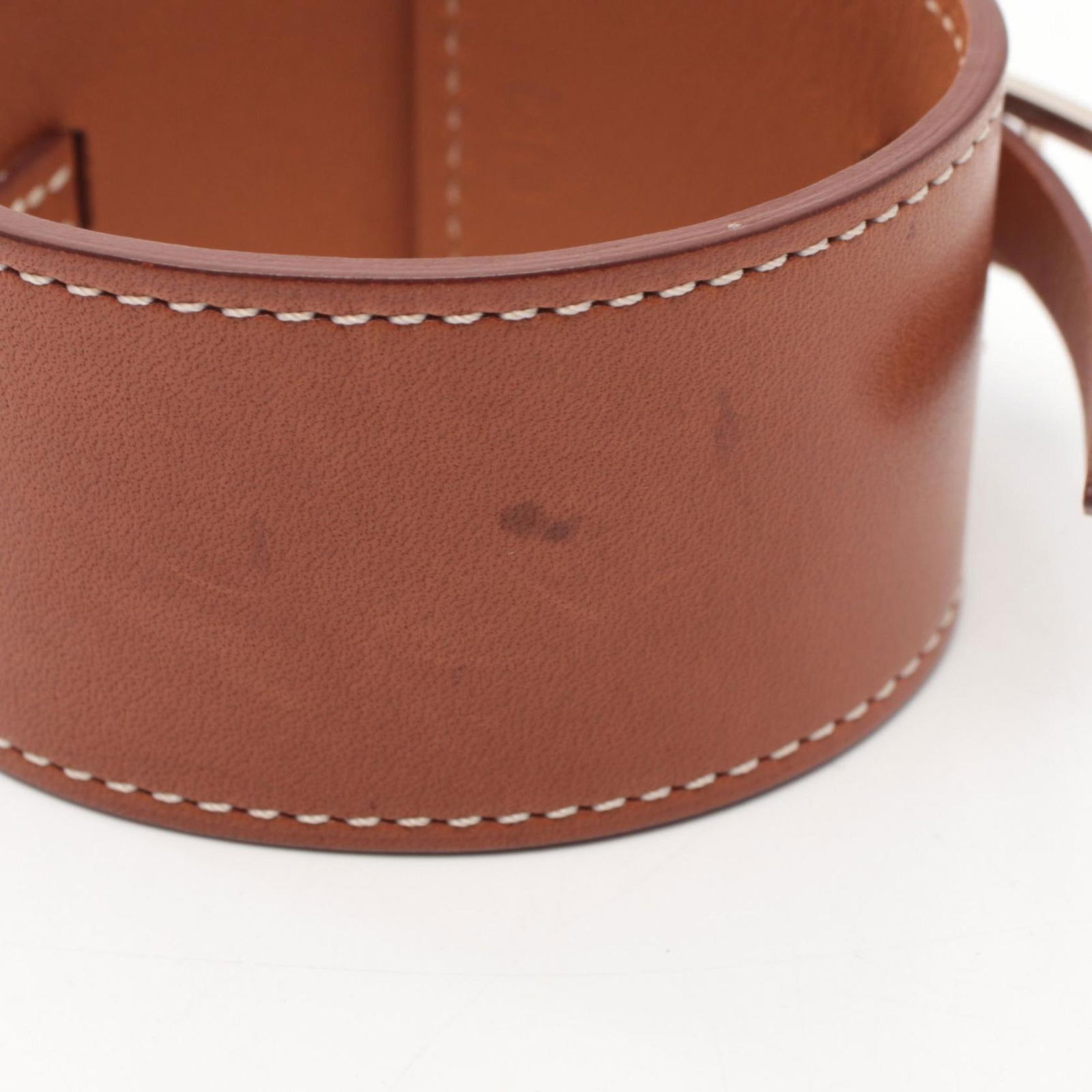 Leather Hermes Bangle - 7