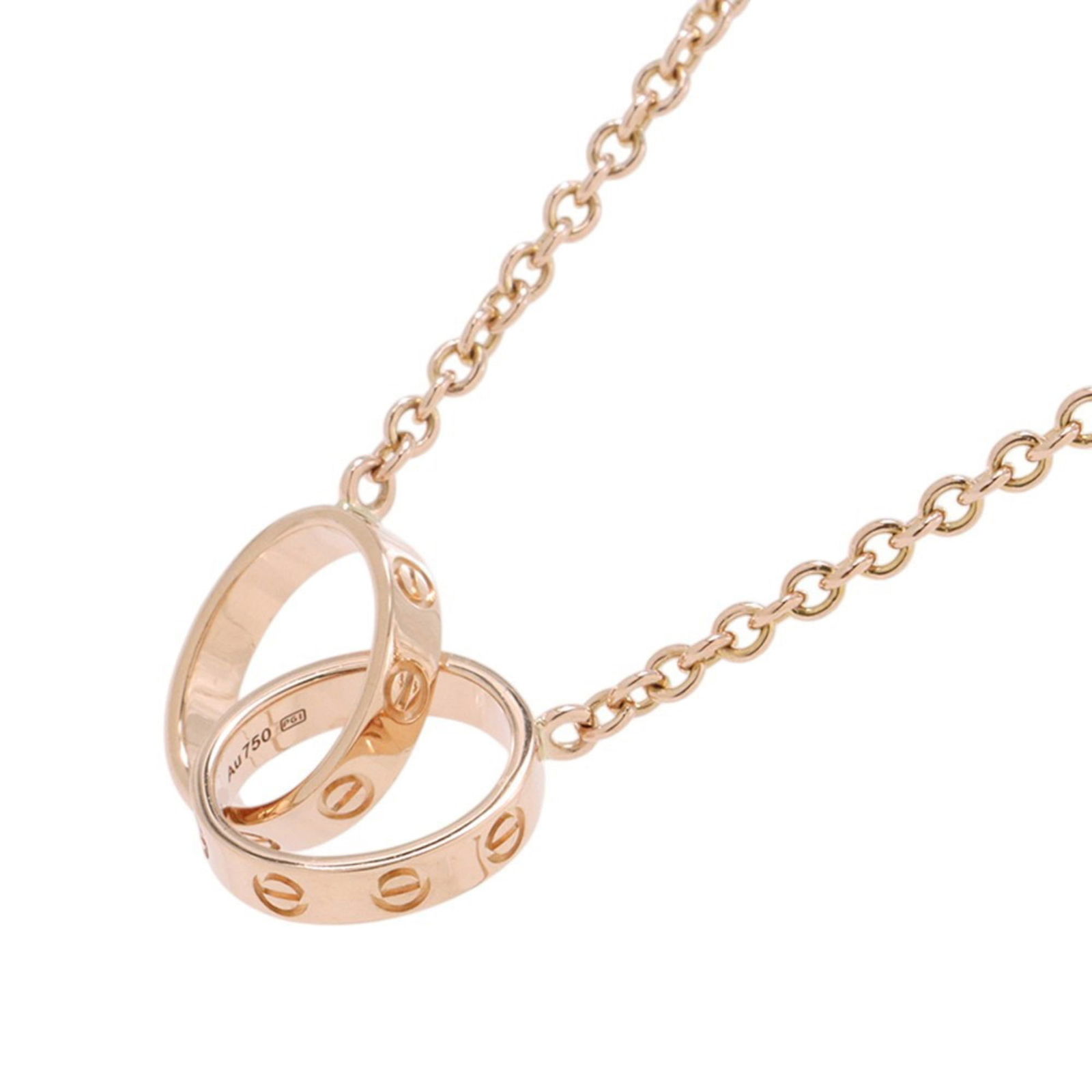 pendant Cartier Baby Love necklace in 18K pink gold (B7212300) (1 of 10)