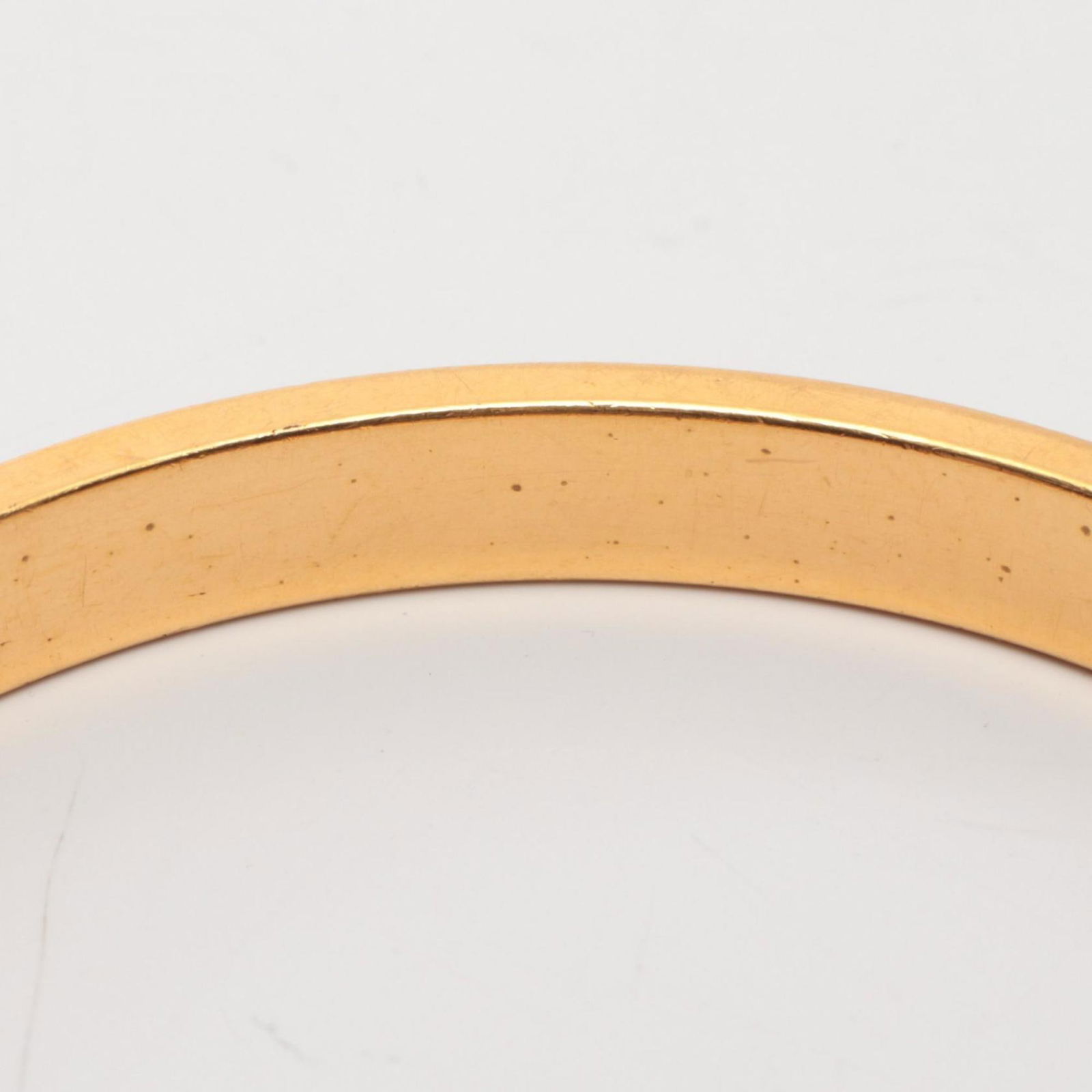 Leather - Hermes Bangle Gold Plating - 6