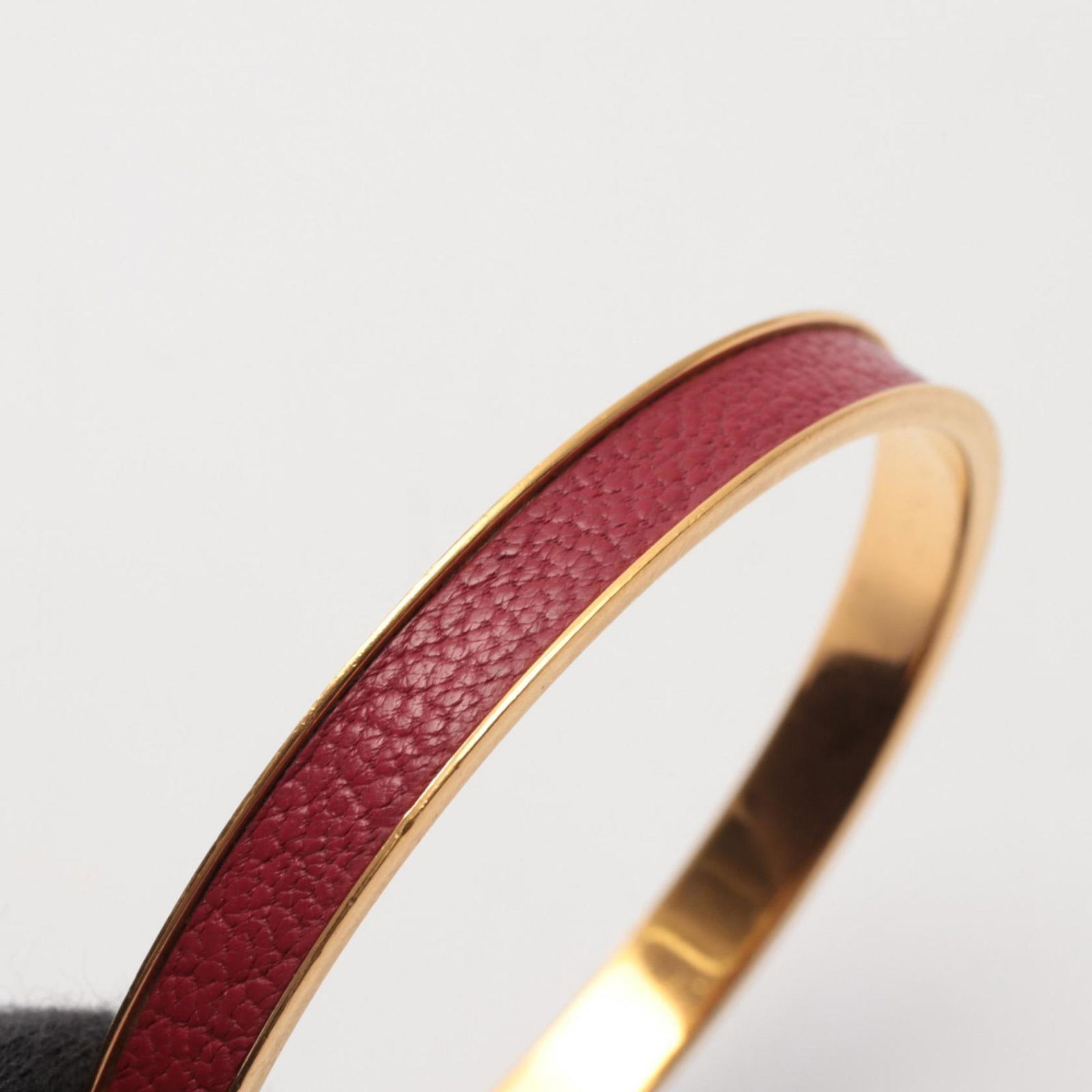 Leather - Hermes Bangle Gold Plating - 9